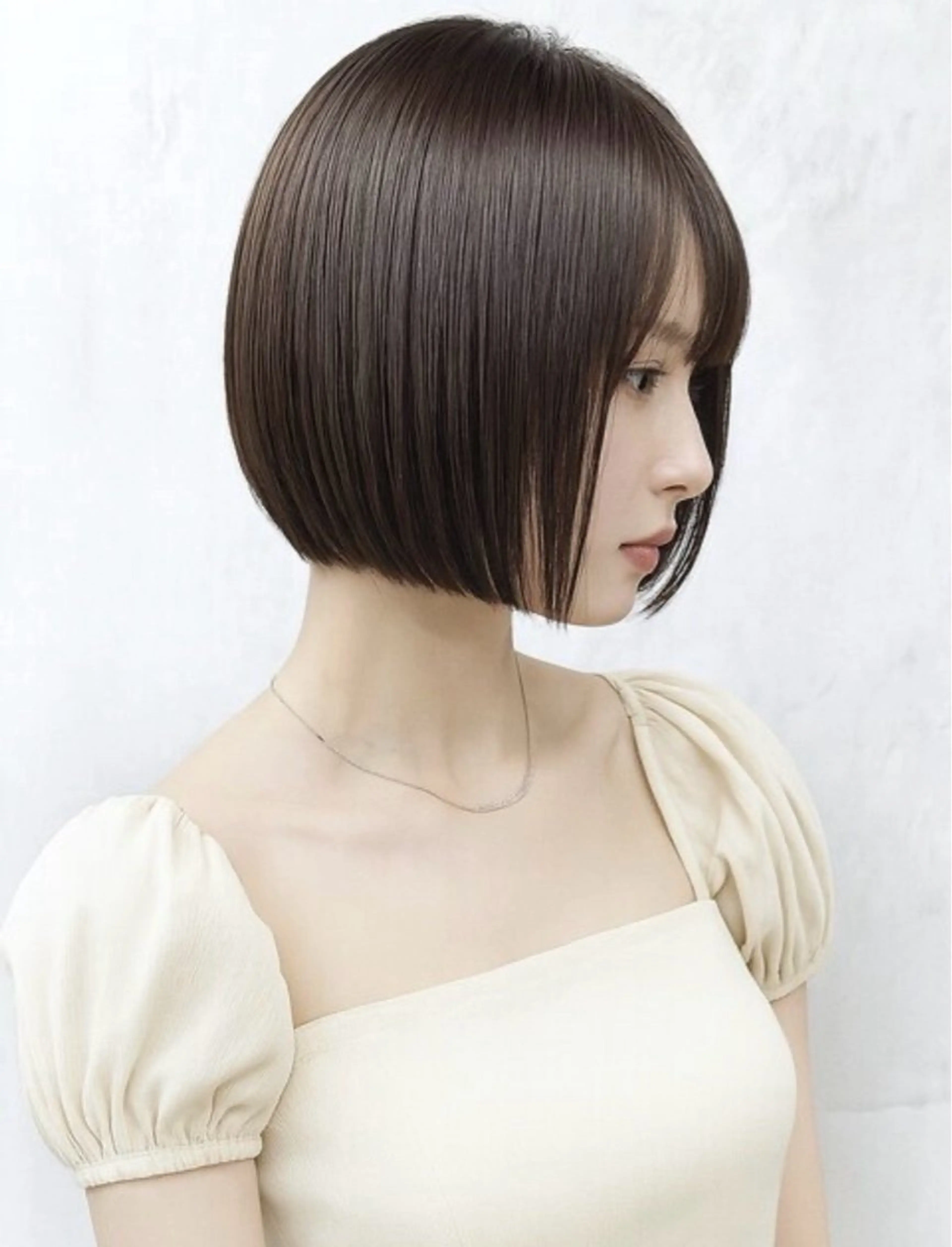 ショート ボブ 髪質改善 トリートメント NOA 福島店所属・NOA れいなのヘアスタイル