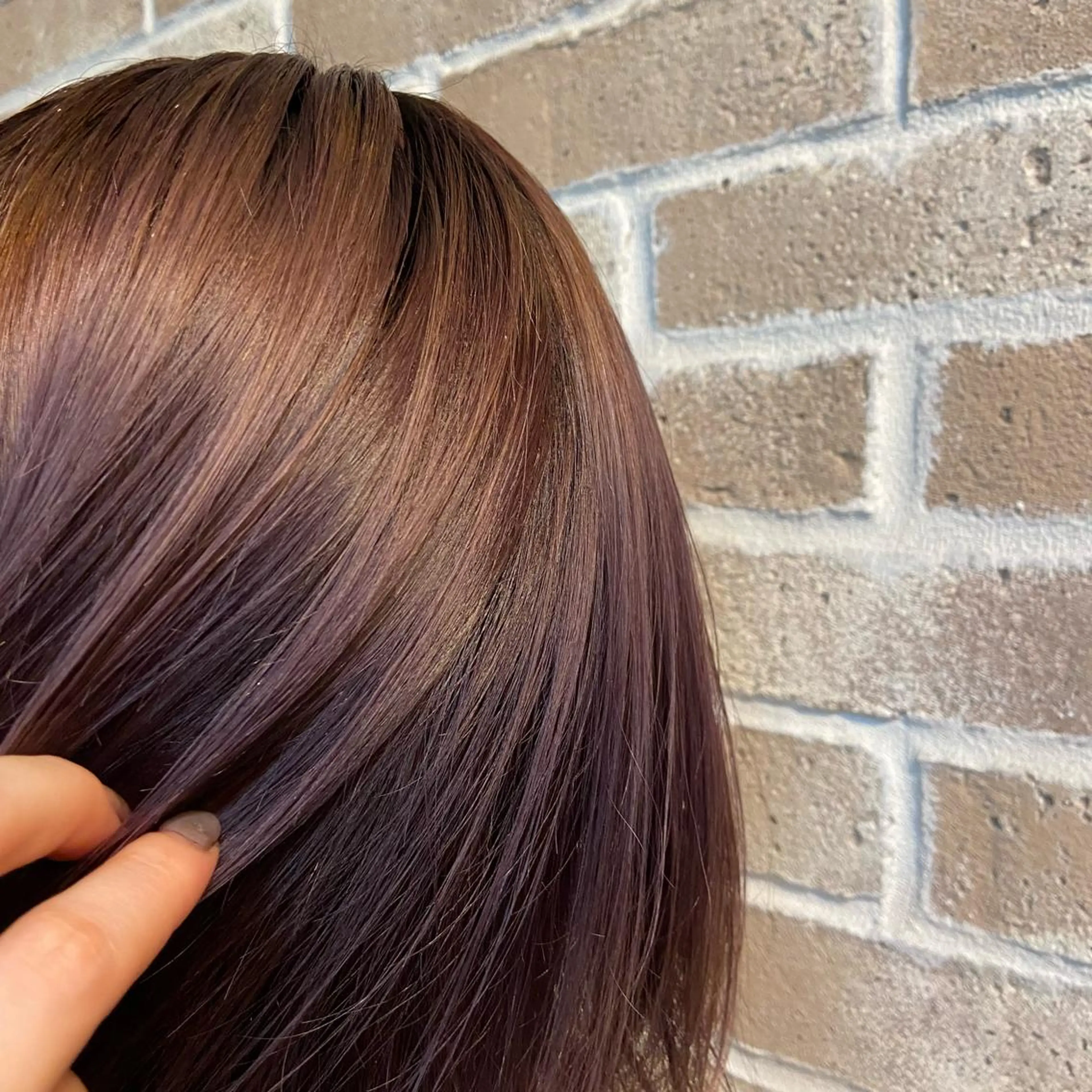 ミディアム カラー ヘアカラー RuBell所属・川崎 かなでのヘアスタイル