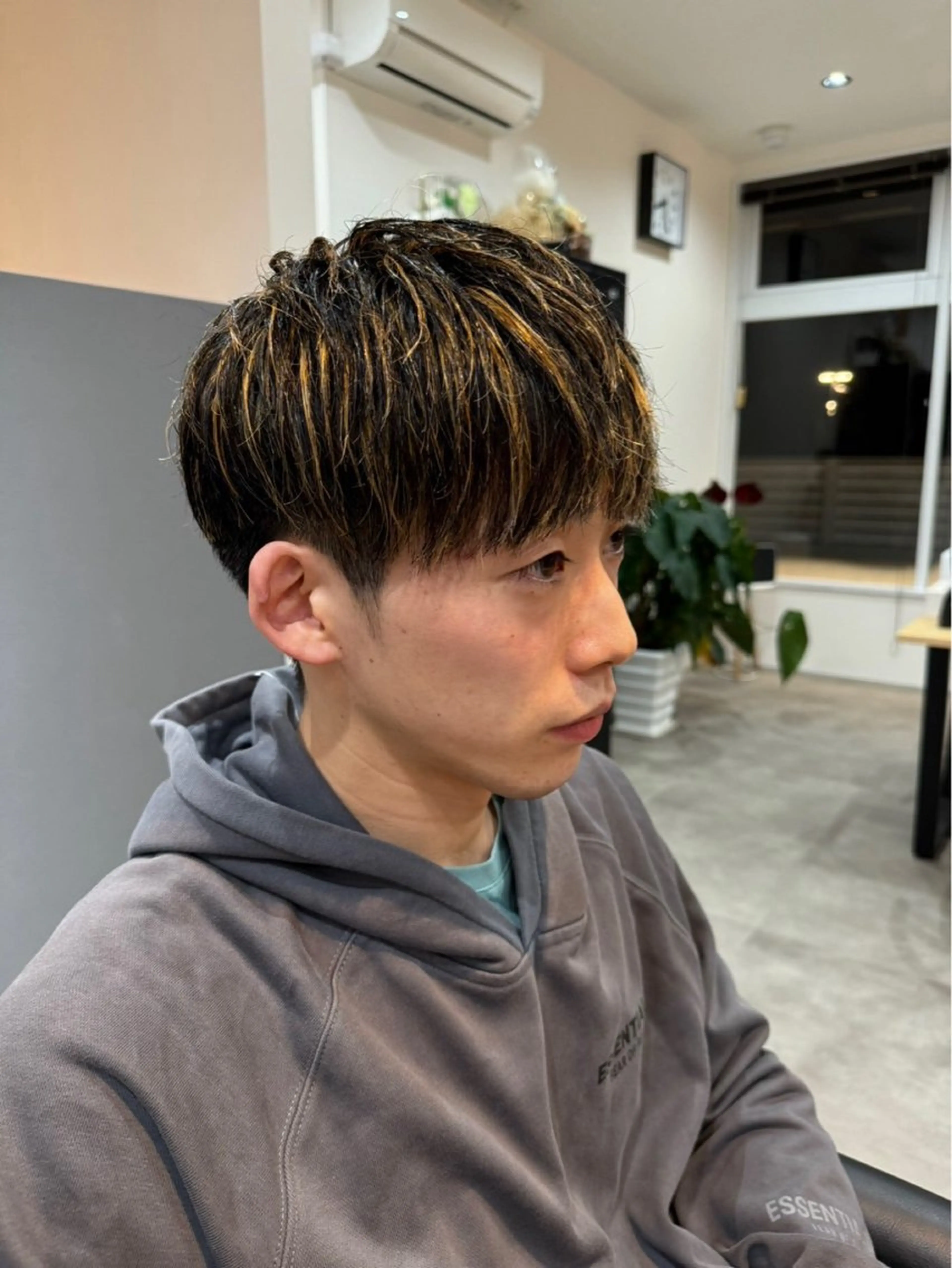 メンズ マッシュ 韓国風hair💕 Kanonのヘアスタイル