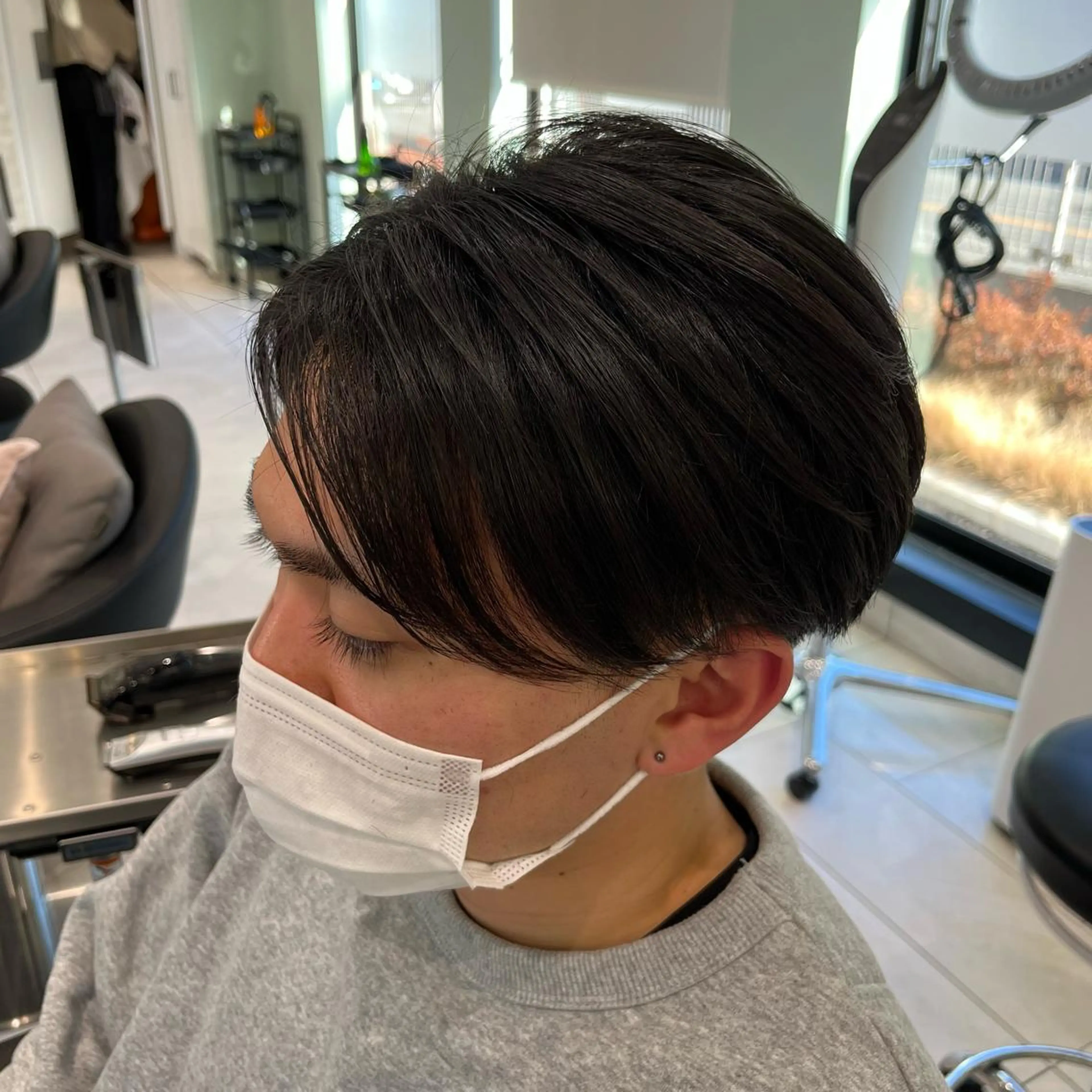 【不動の人気🔷】骨格補正マッシュカット🔷刈り上げの有無はご相談ください🔷メンズ限定の写真