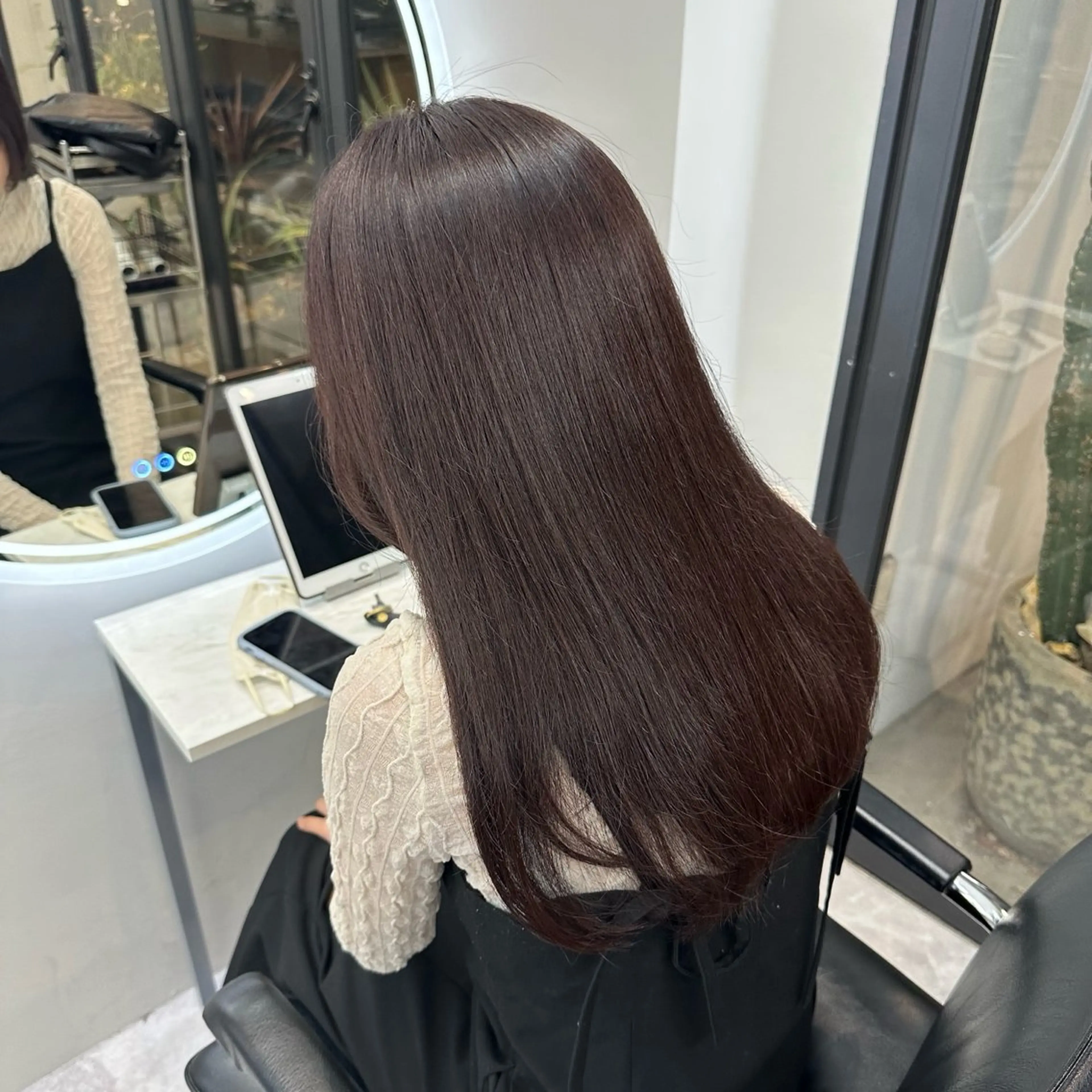 ロング 🪞艶髪ハイトーン Maya🪞のヘアスタイル