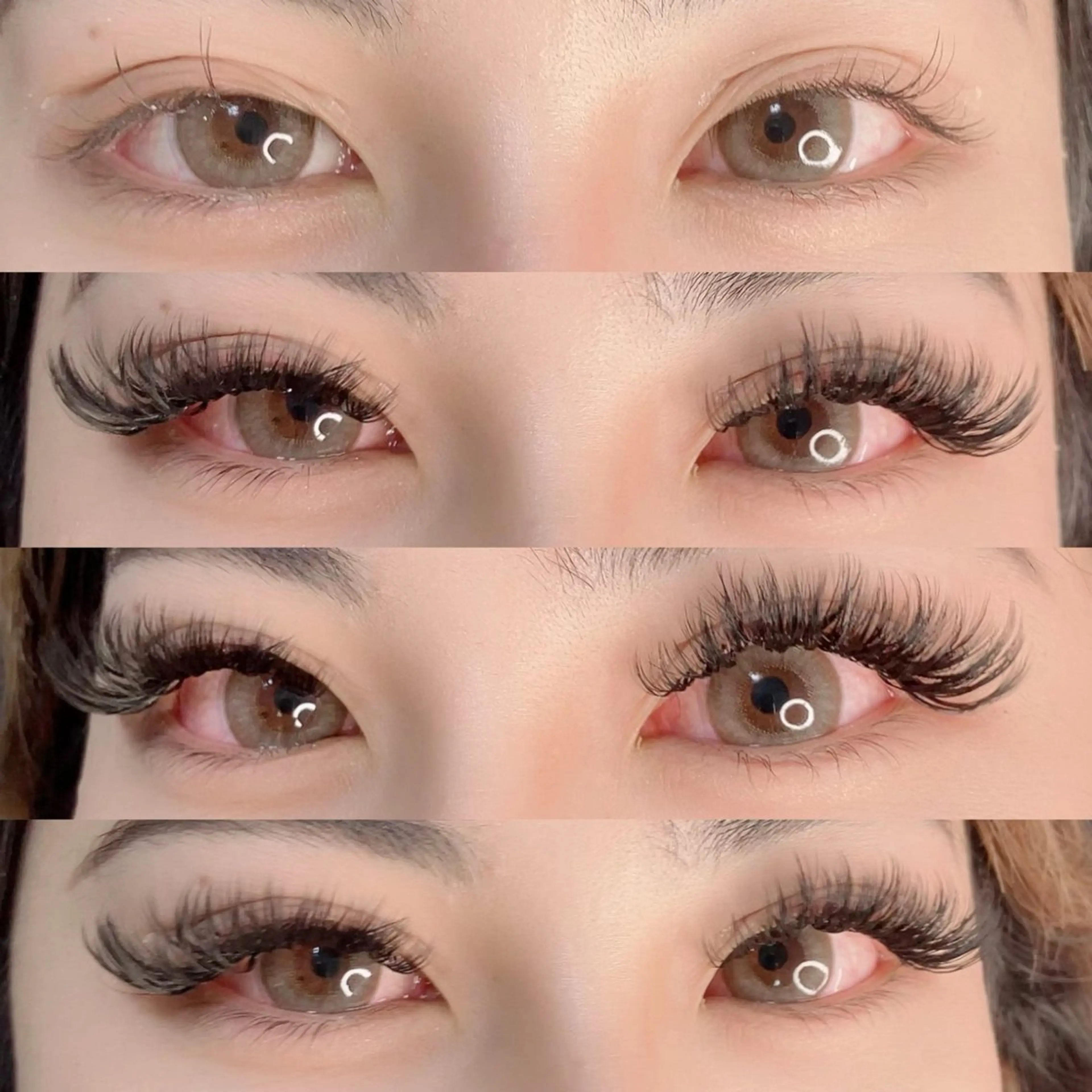 マツエク・マツパ 付け放題 ボリュームラッシュ マツエク linda lashesのマツエク・マツパデザイン