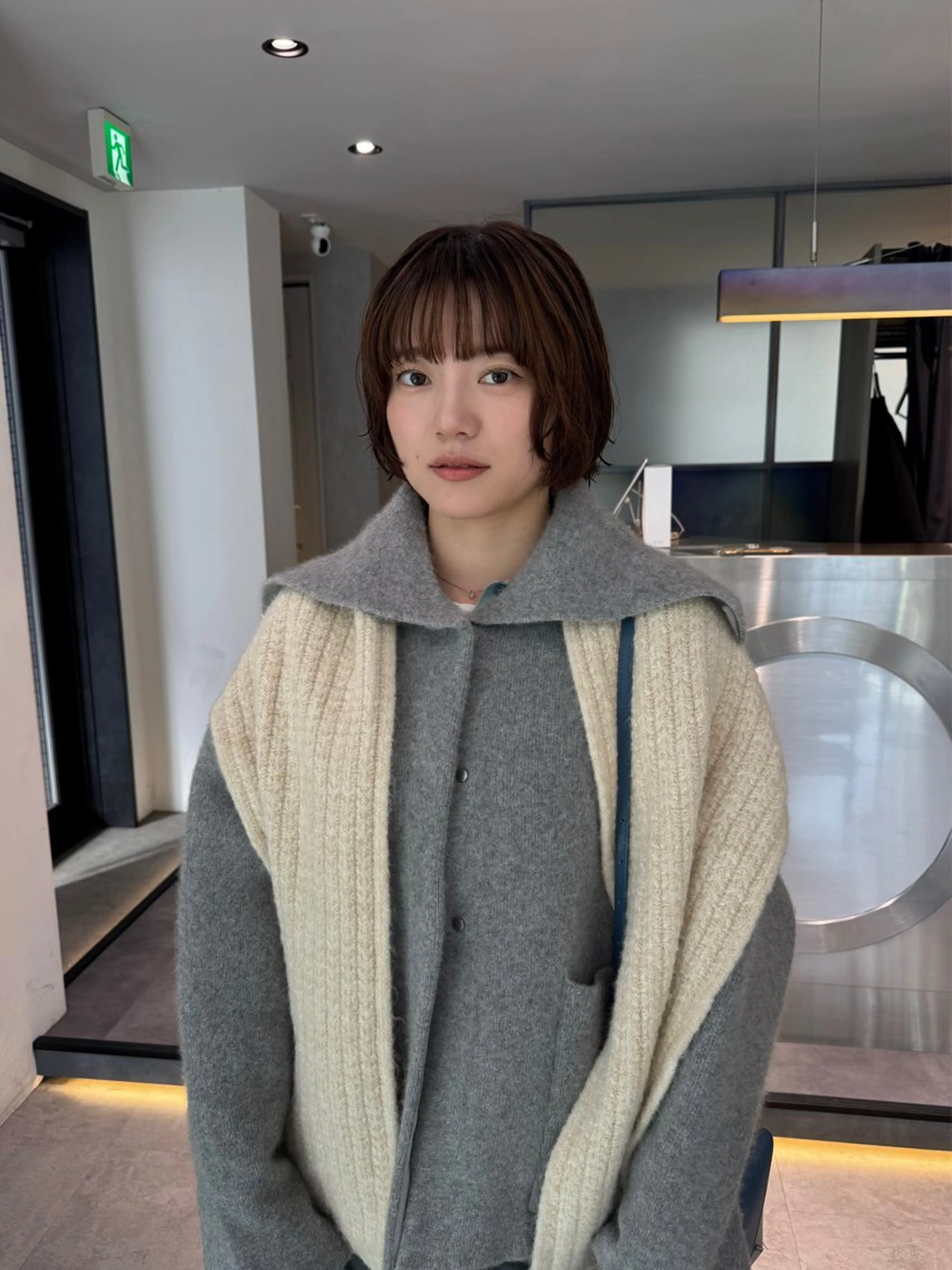 ショート パーマ ボブ カット Qin shaire salon 原宿所属・🌿パーマ/ボブ/ レイヤー/Mikiのヘアスタイル