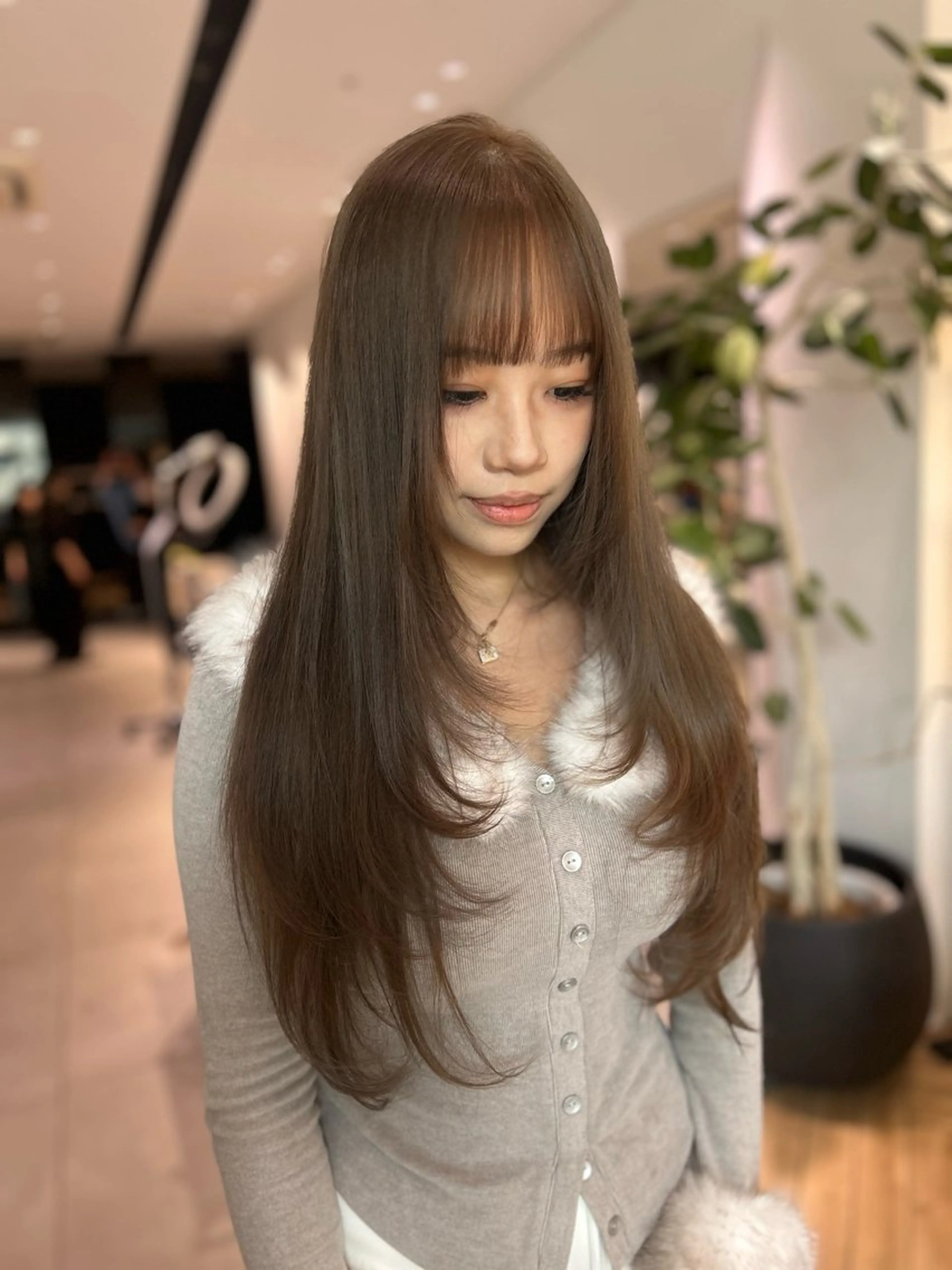 ロング ヘアカラー 艶カラーリスト 🌈銀座🌈牛込萌香のヘアスタイル