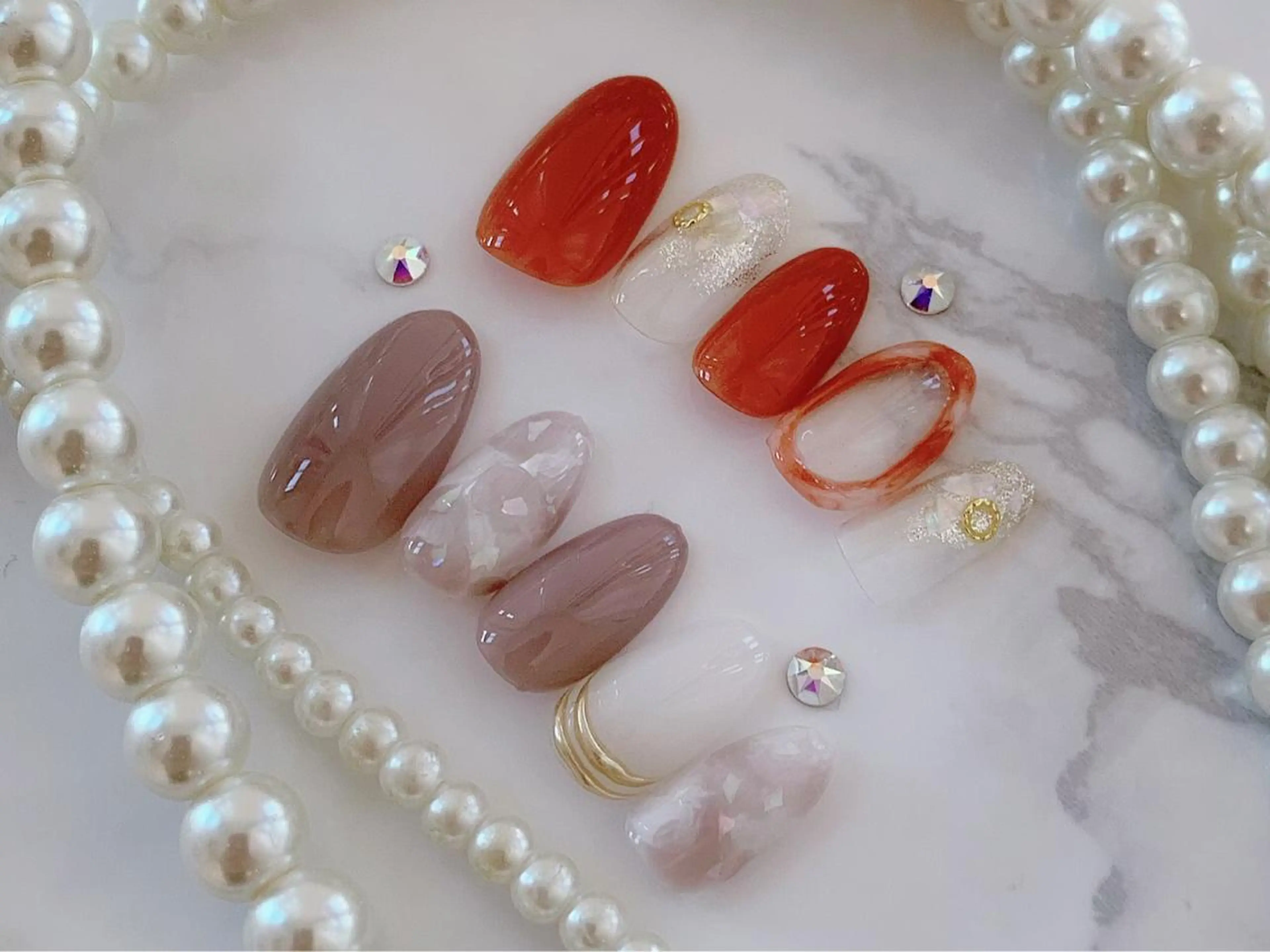 ネイル アートネイル シンプルネイル HALU ハルのネイルデザイン