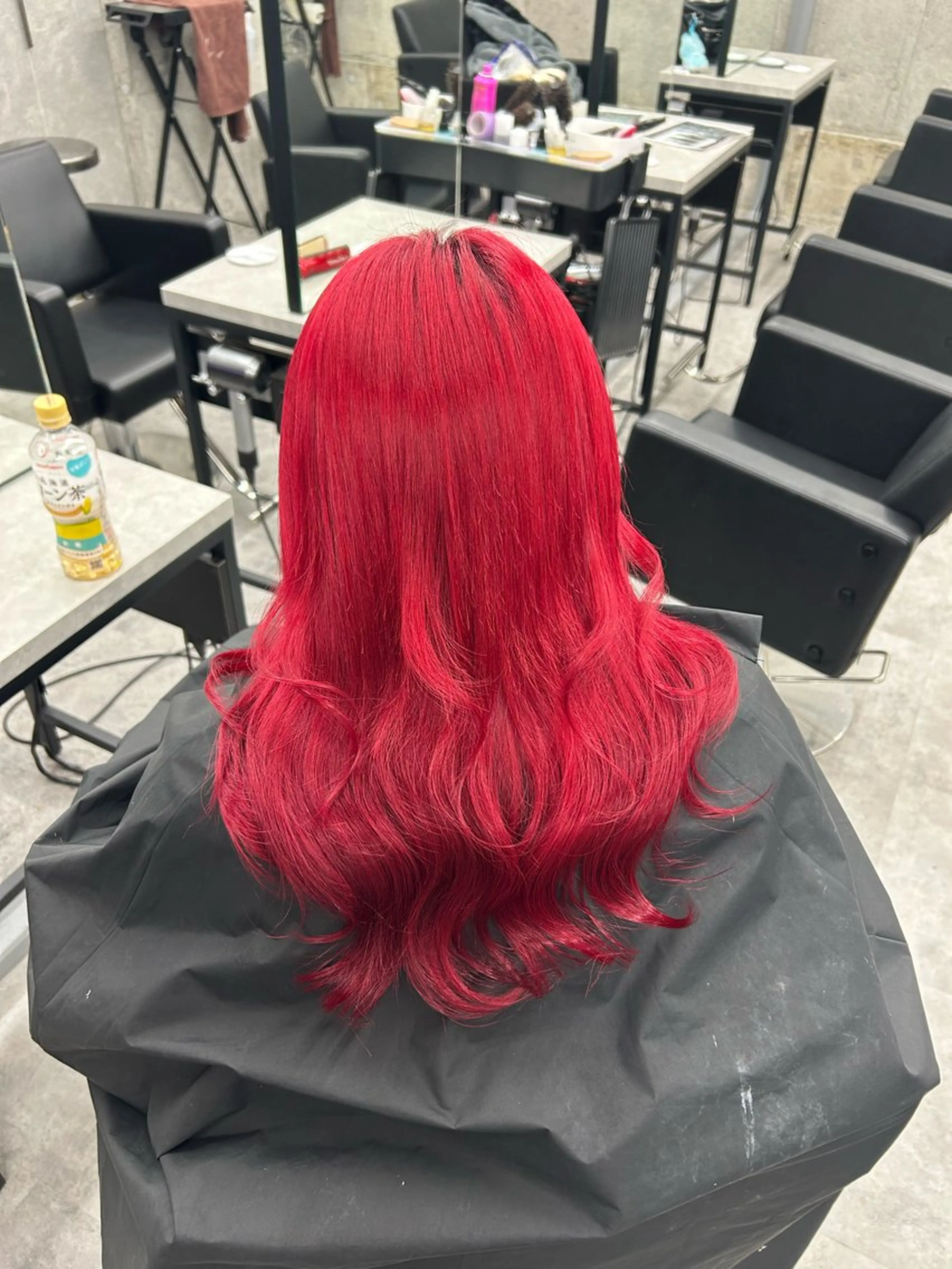 セミロング 🎀ブリーチカラー 🎀なつのヘアスタイル