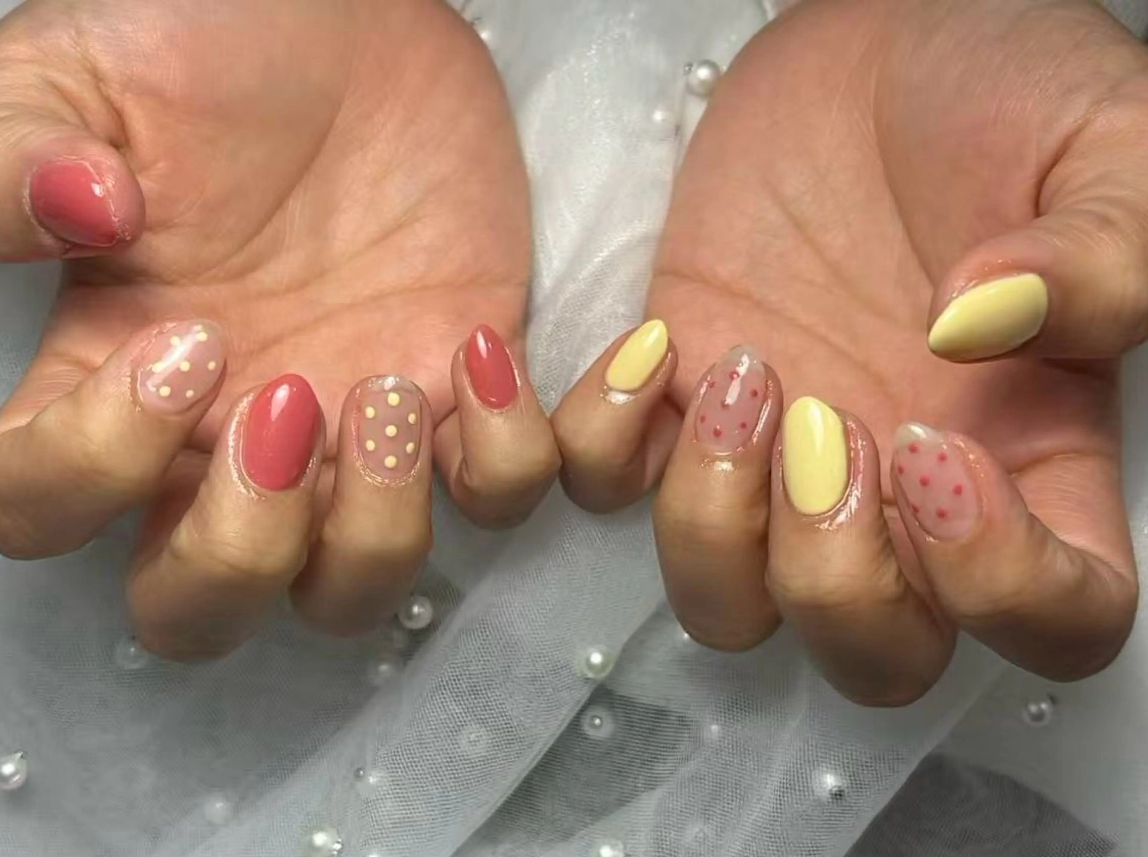 ネイル ハンドネイル D‘OPALEサロン所属・トパサロン 上野kkのネイルデザイン