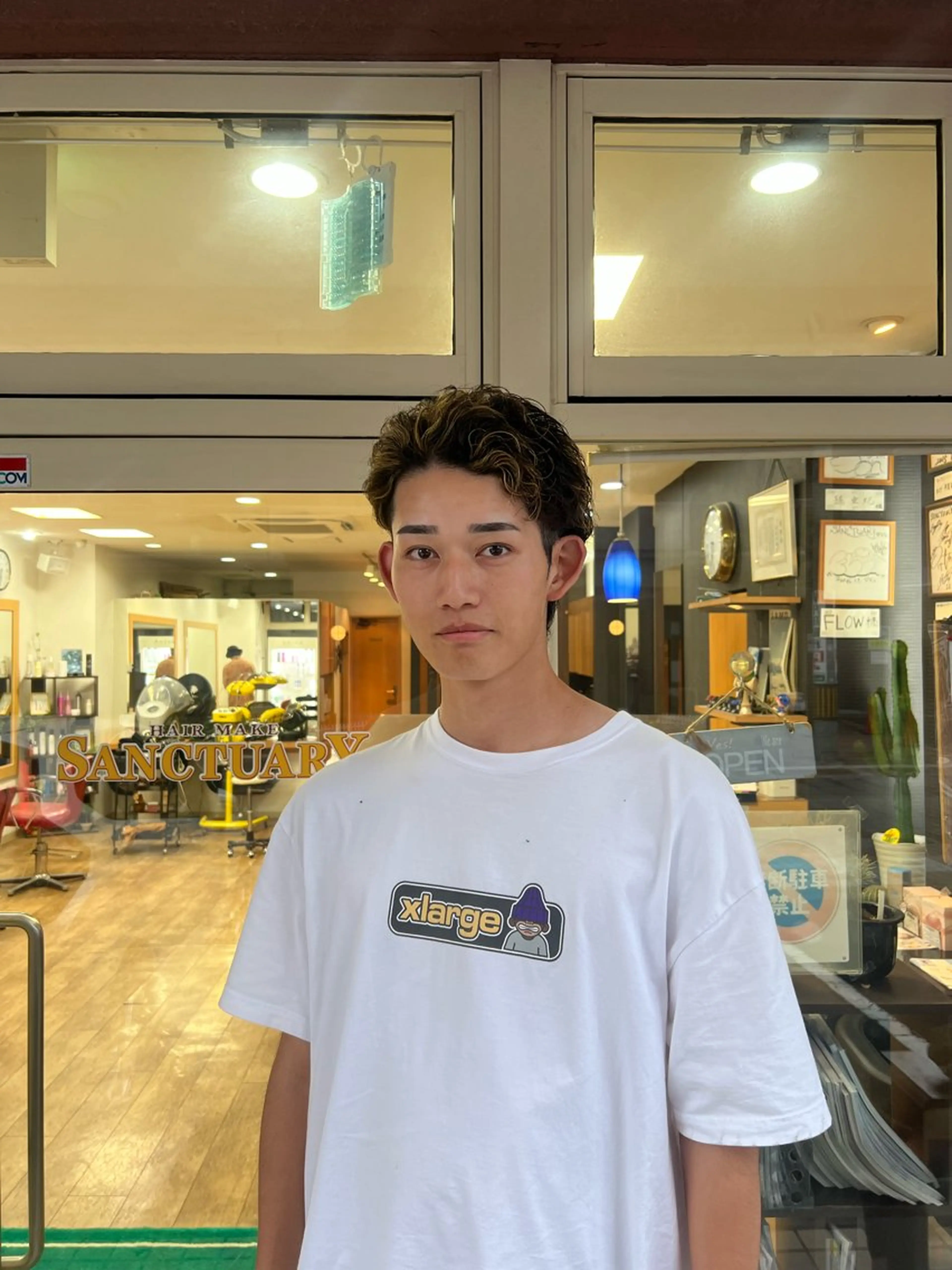 カラー ヘアカラー hair make sanctuary所属・オオエ トア／カラー／パーマのヘアスタイル