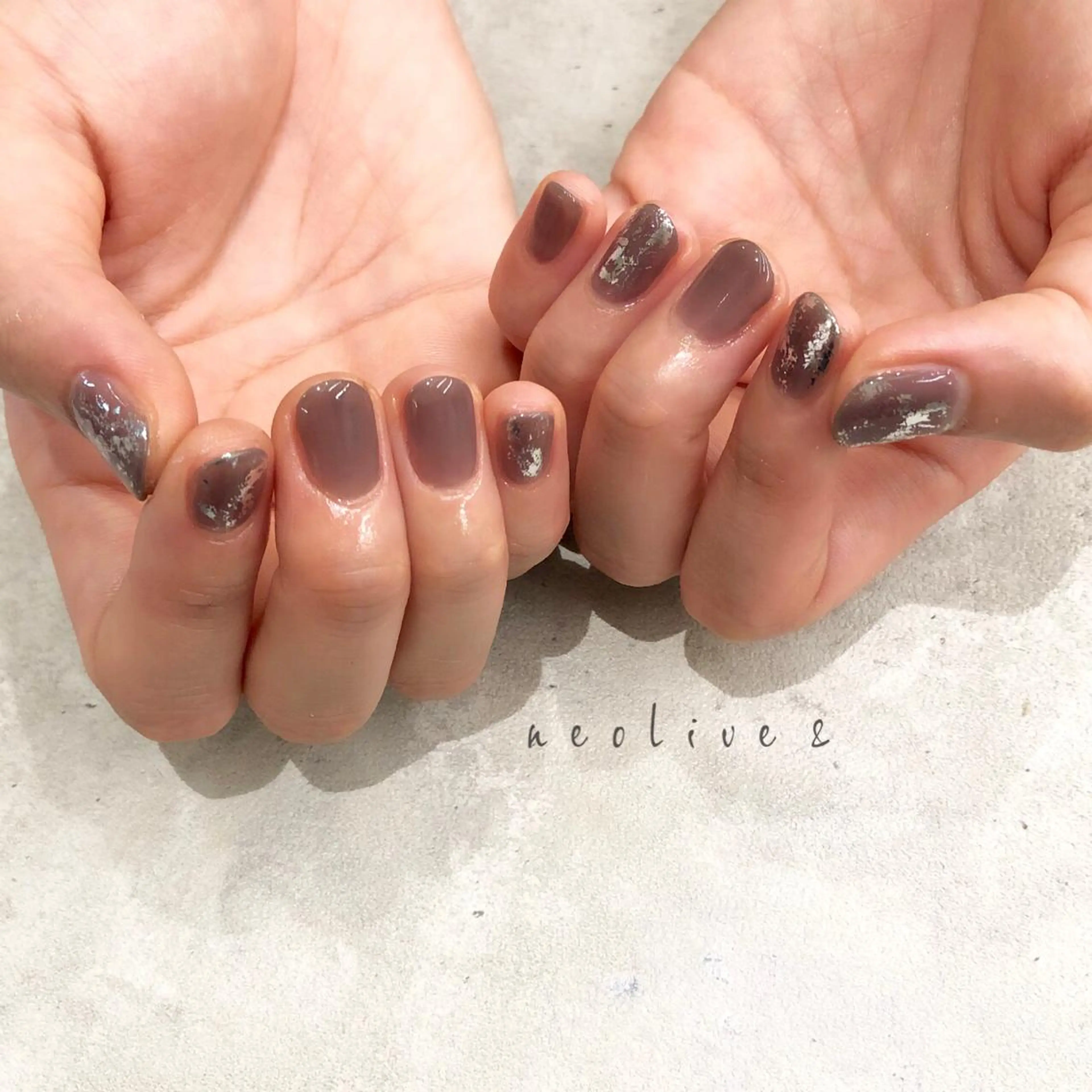 ネイル ハンドネイル Yuriko Omi パラジェル/渋谷のネイルデザイン