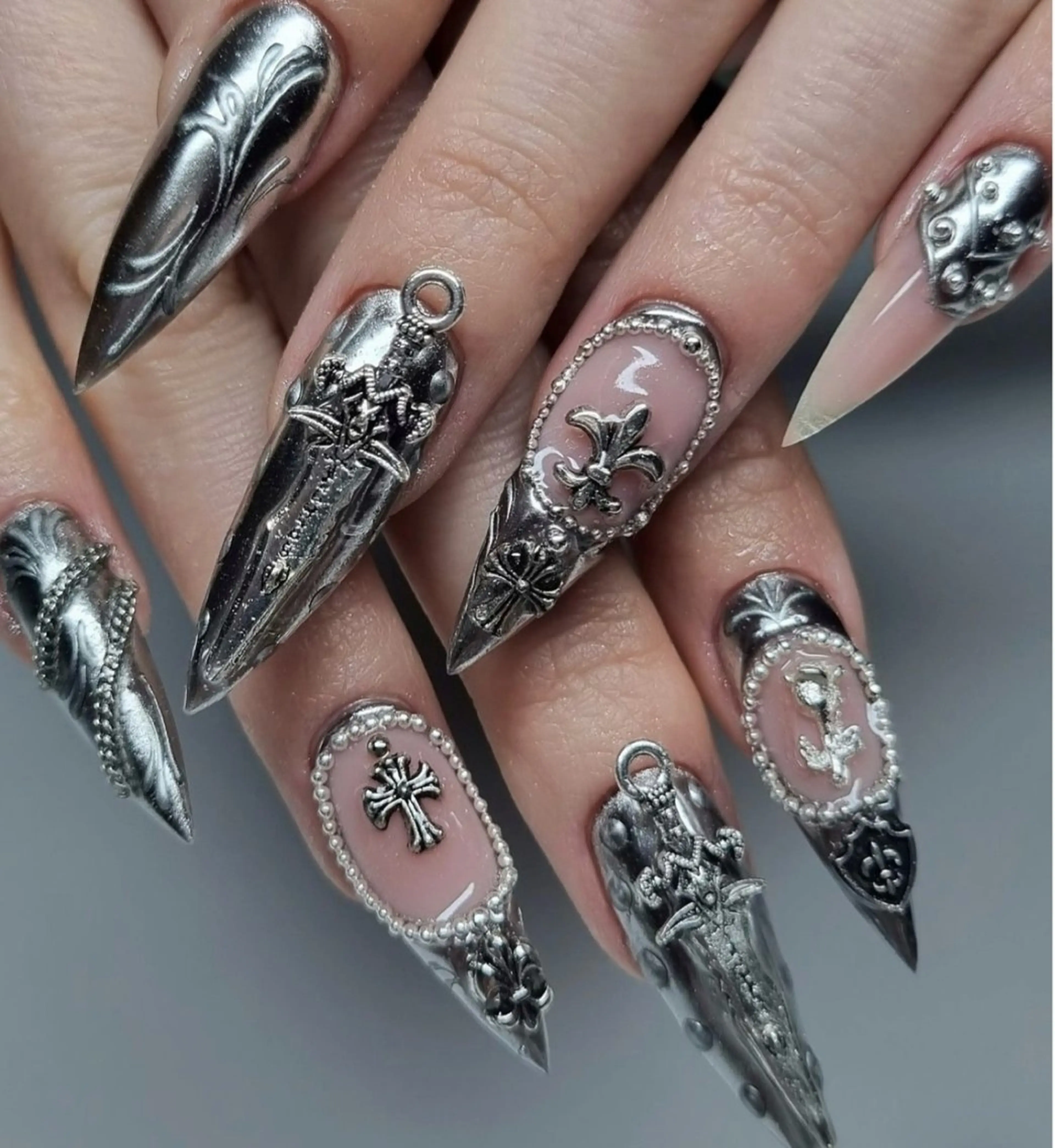 ネイル アートネイル フットネイル フレンチネイル ジェルネイル 韓国ネイル Kawaii Nail Salon所属・YURI NAIL NARITAのネイルデザイン