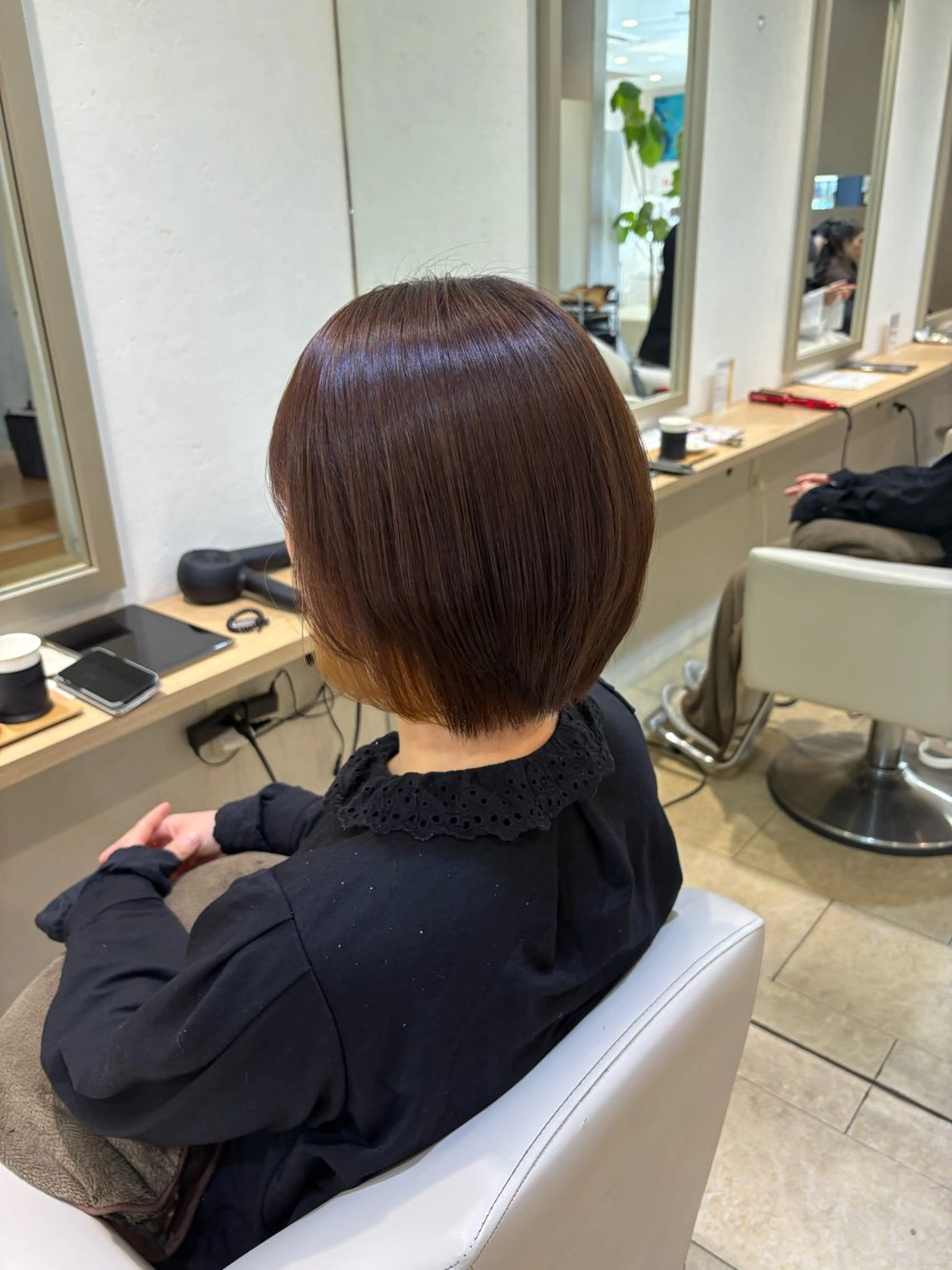 ショート パーマ あいり 福岡美容師のヘアスタイル