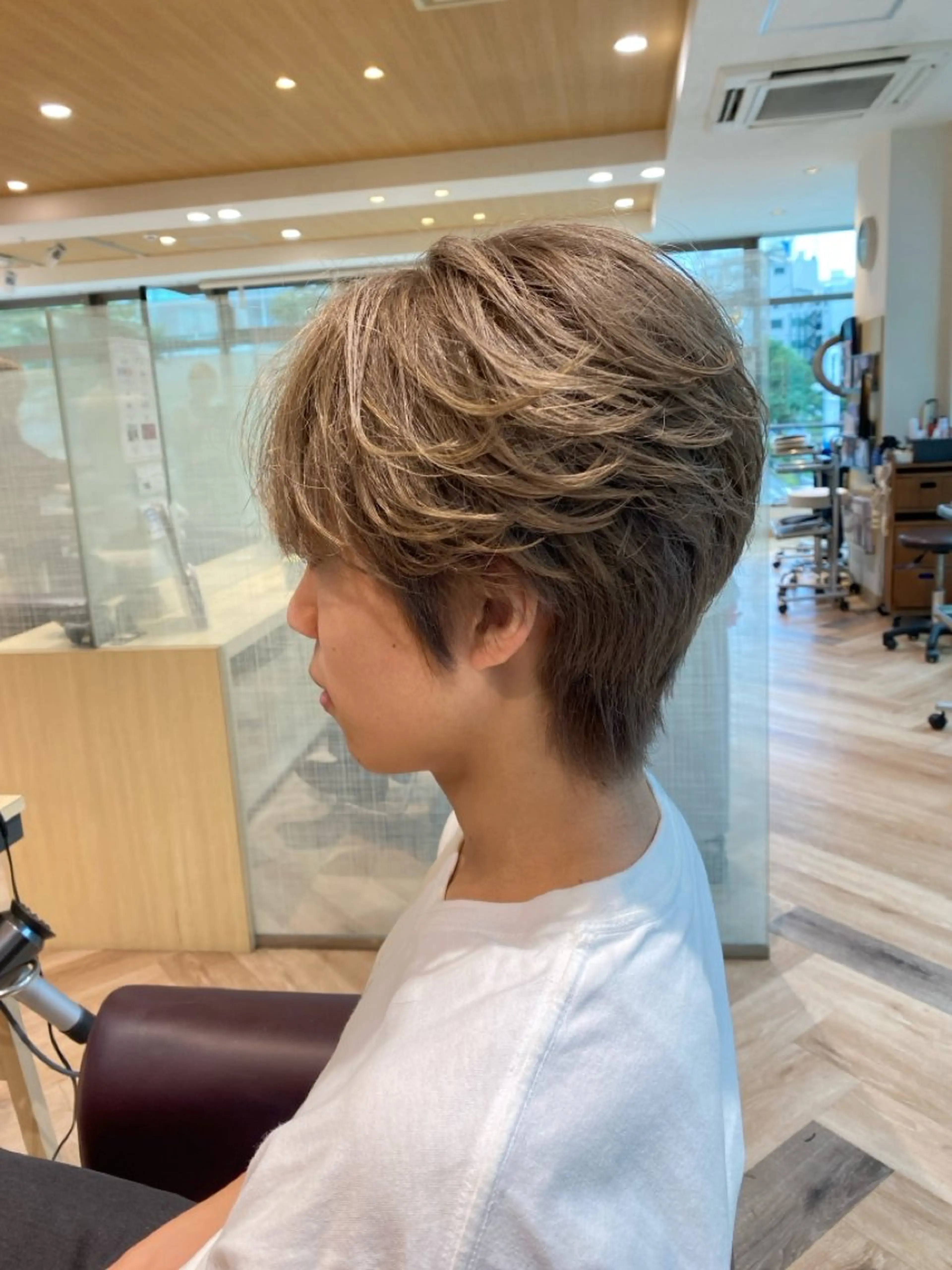 メンズ メンズ特化/フェザー /パーマ/伊勢元のヘアスタイル