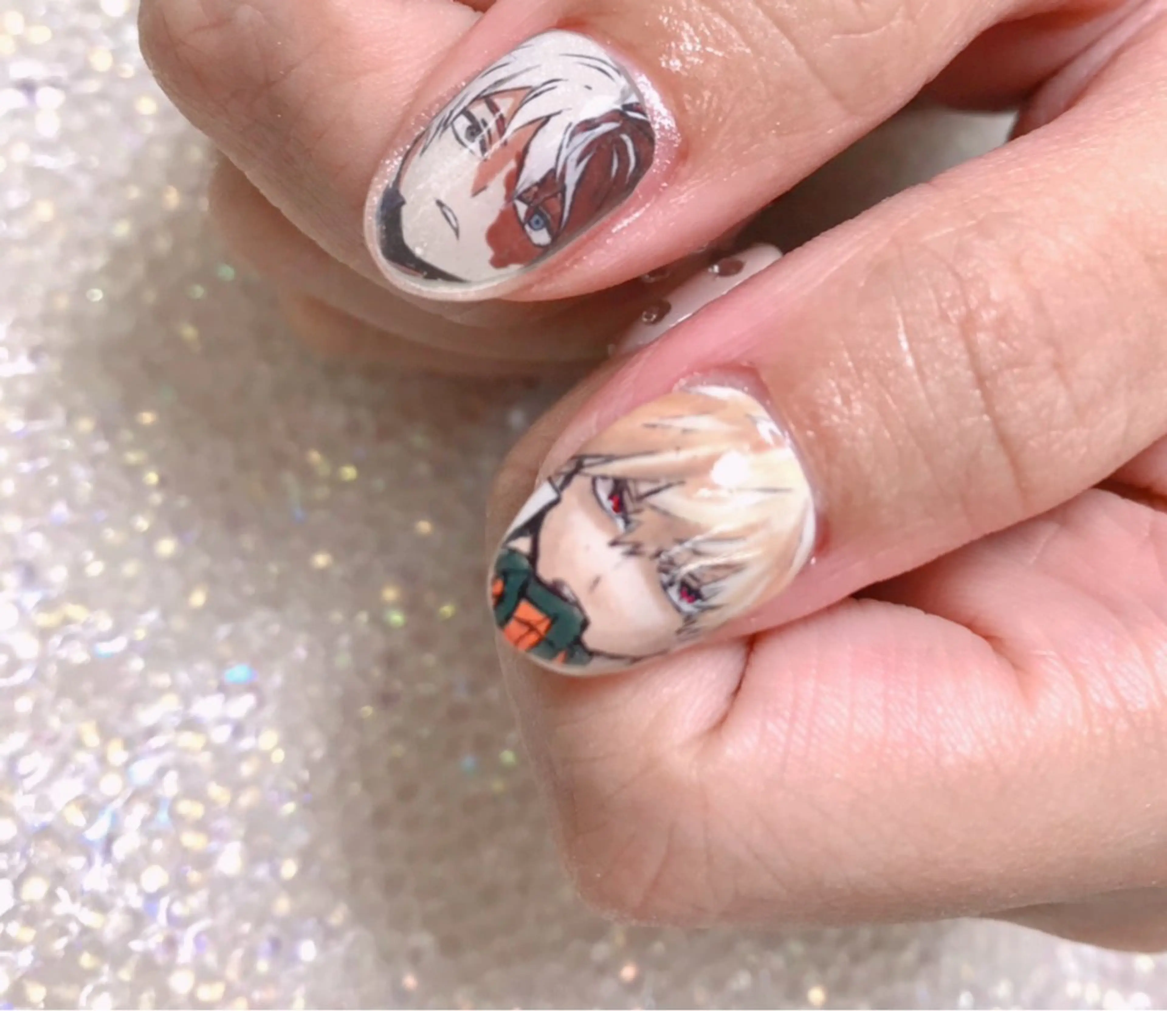 ネイル ハンドネイル ゆりか ジョアアンジェ福島のネイルデザイン