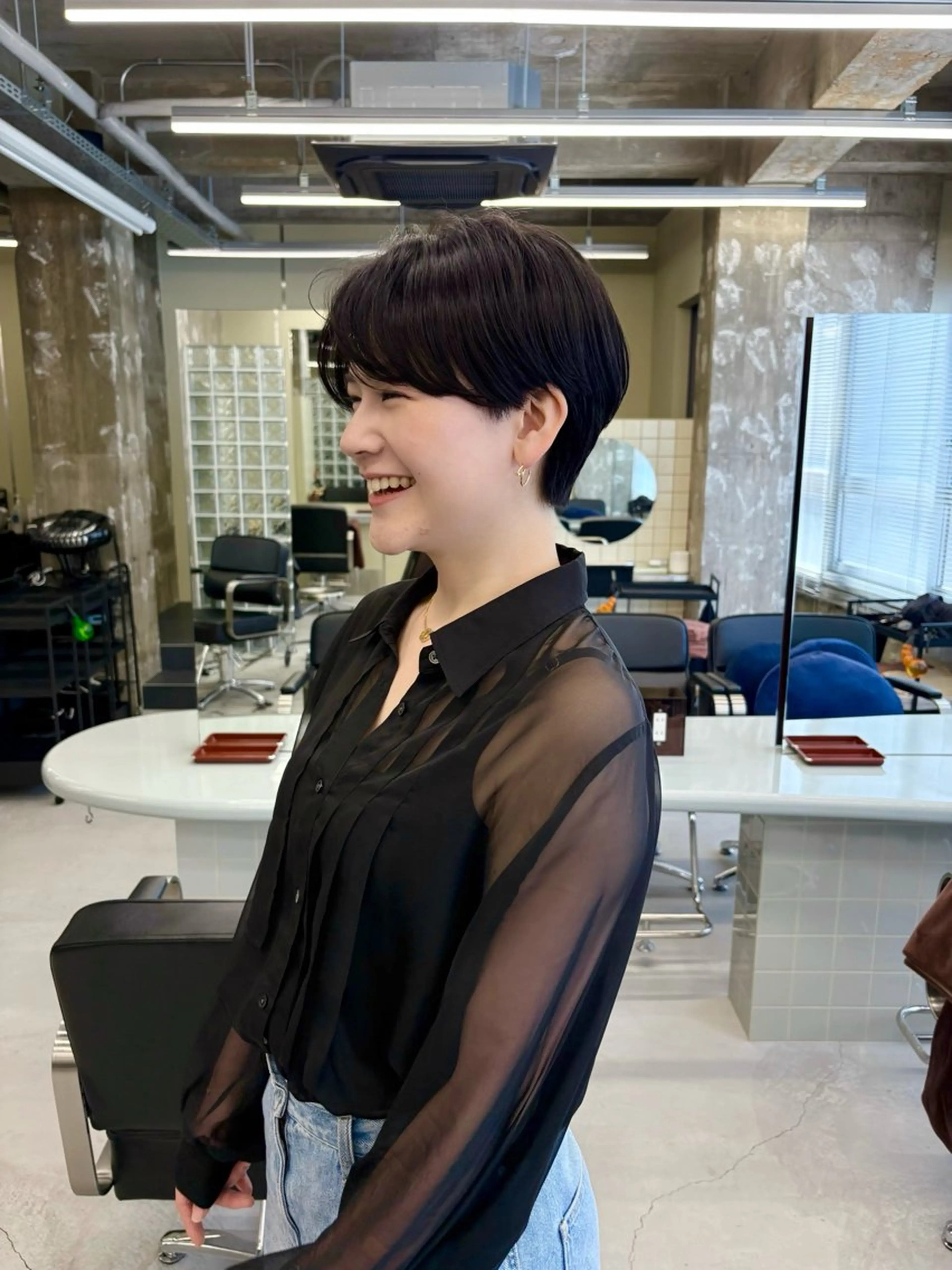 ショート ヘアアレンジ BELLA阿部野 TOMOMIのヘアスタイル