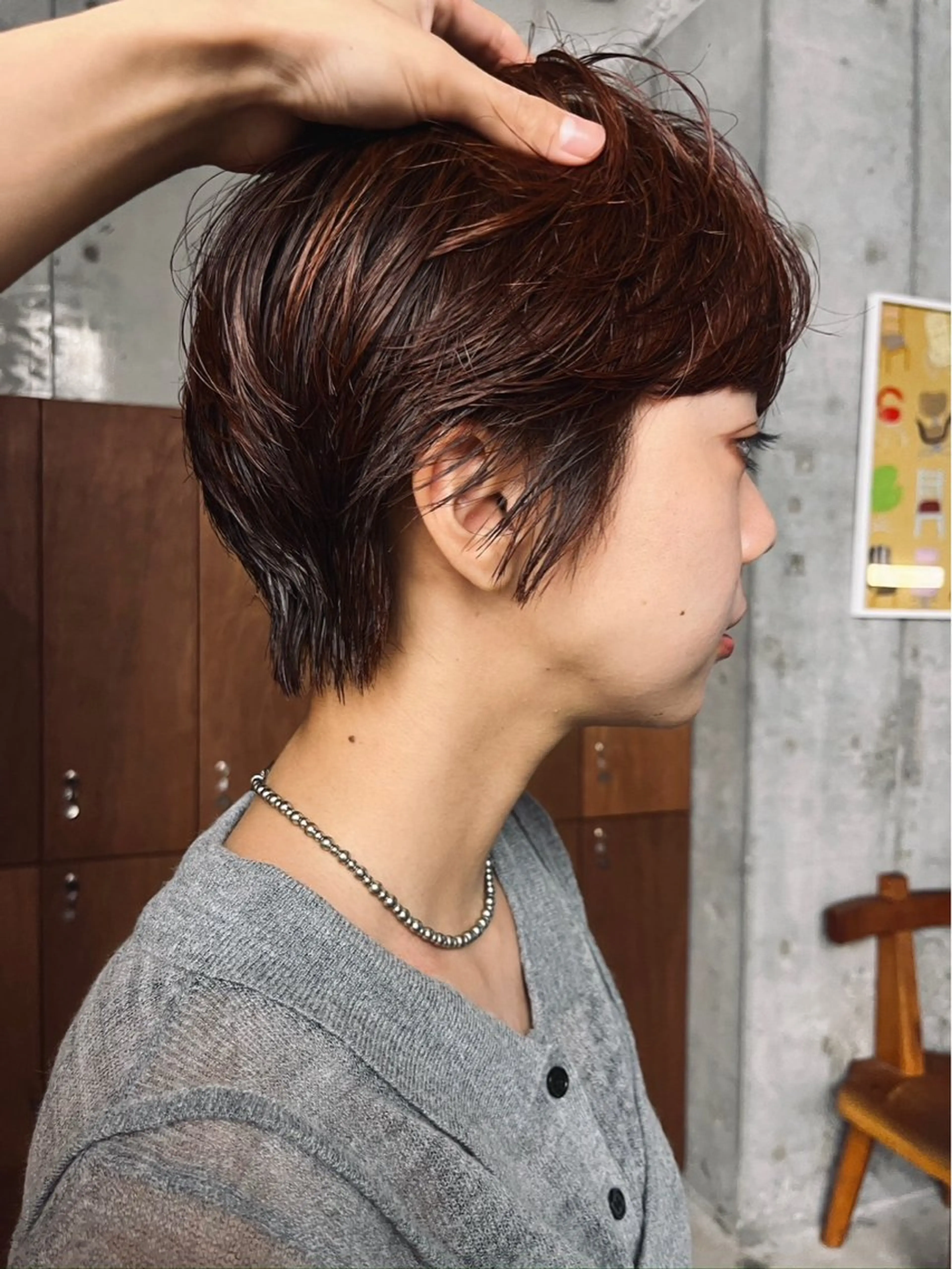 ショート ショートヘア aco/名古屋.栄 ボブ/透明感カラーのヘアスタイル