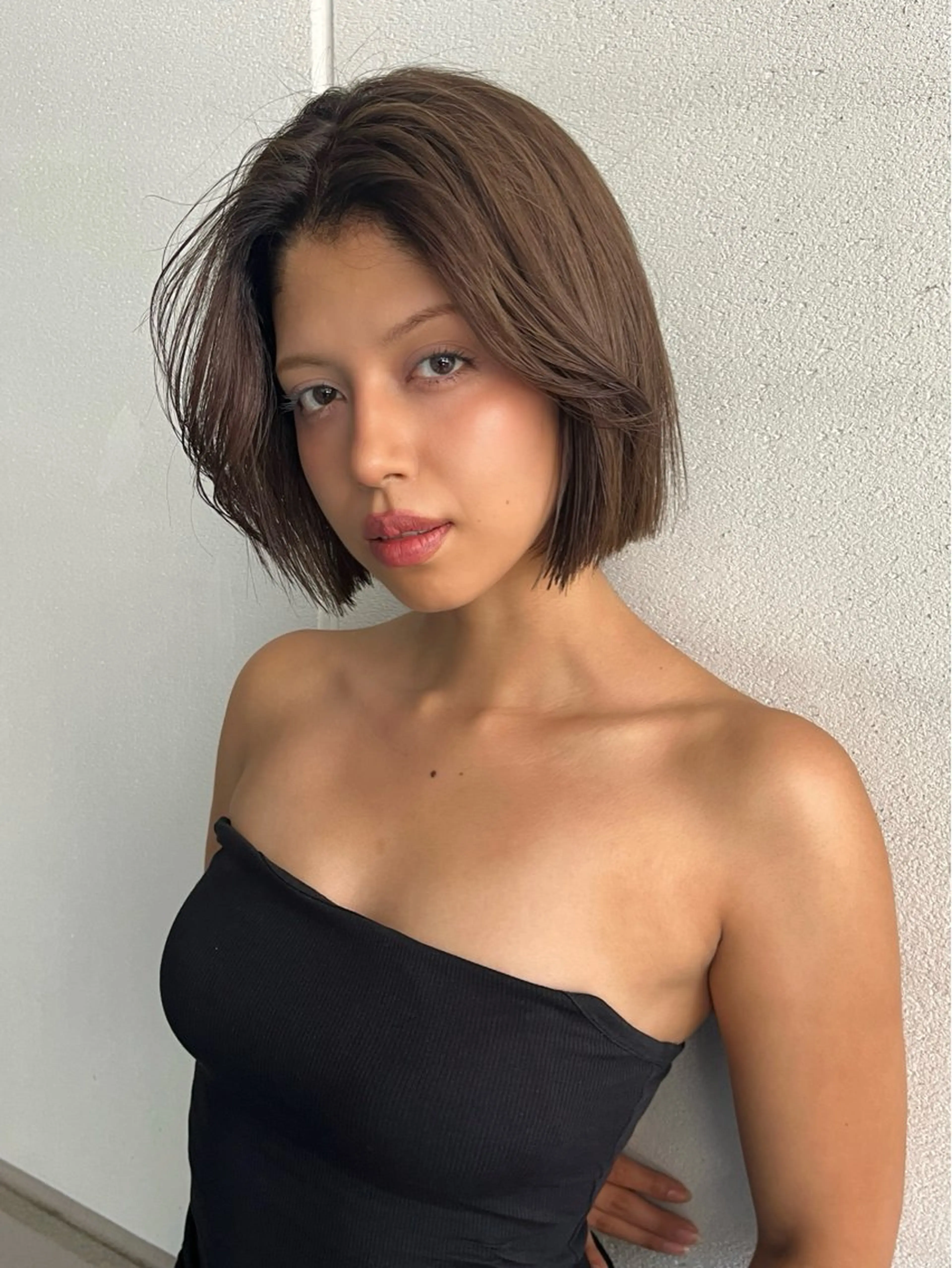 ショート カラー レイヤー,ボブ / 彩未のヘアスタイル