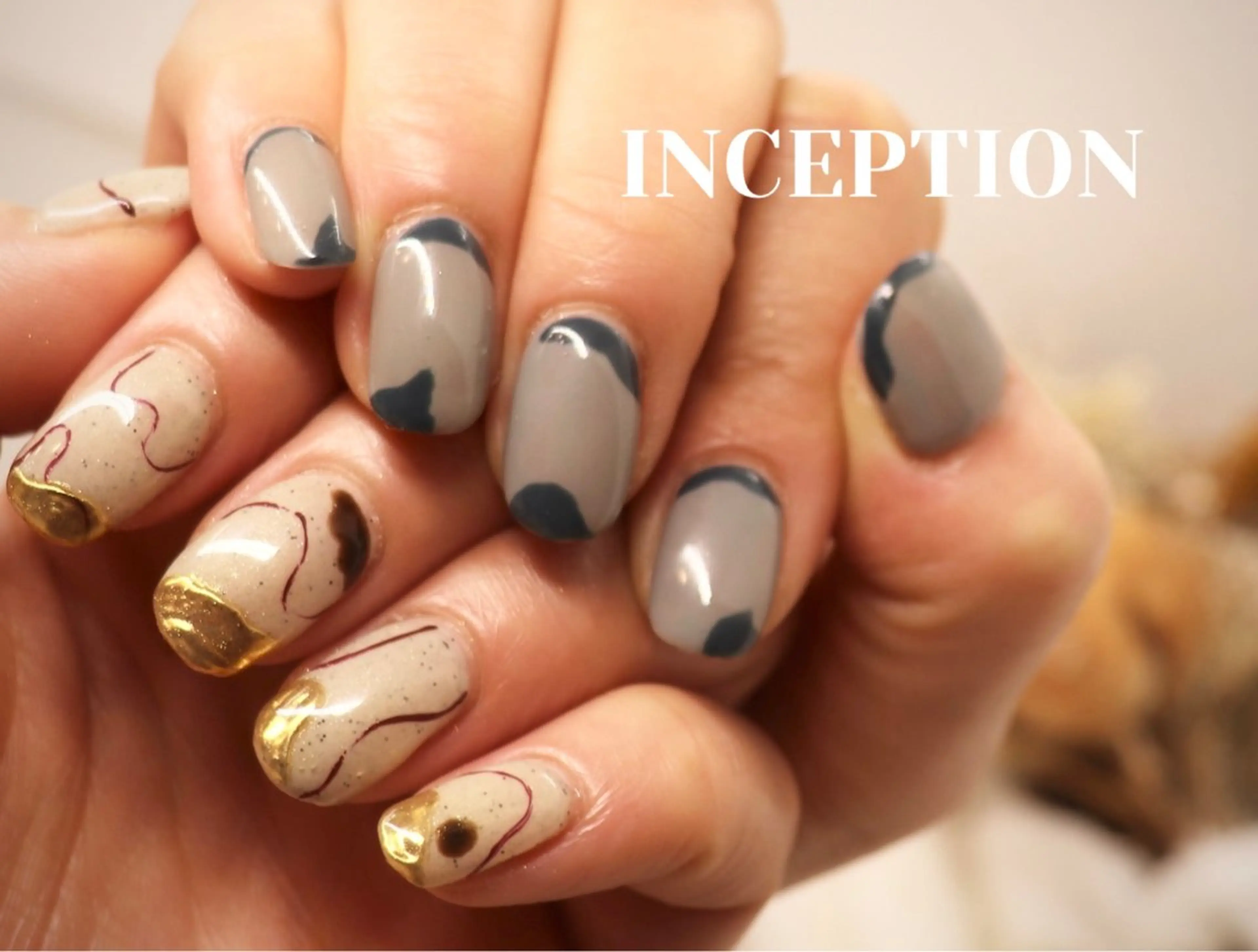 ネイル ハンドネイル INCEPTION NAILのネイルデザイン