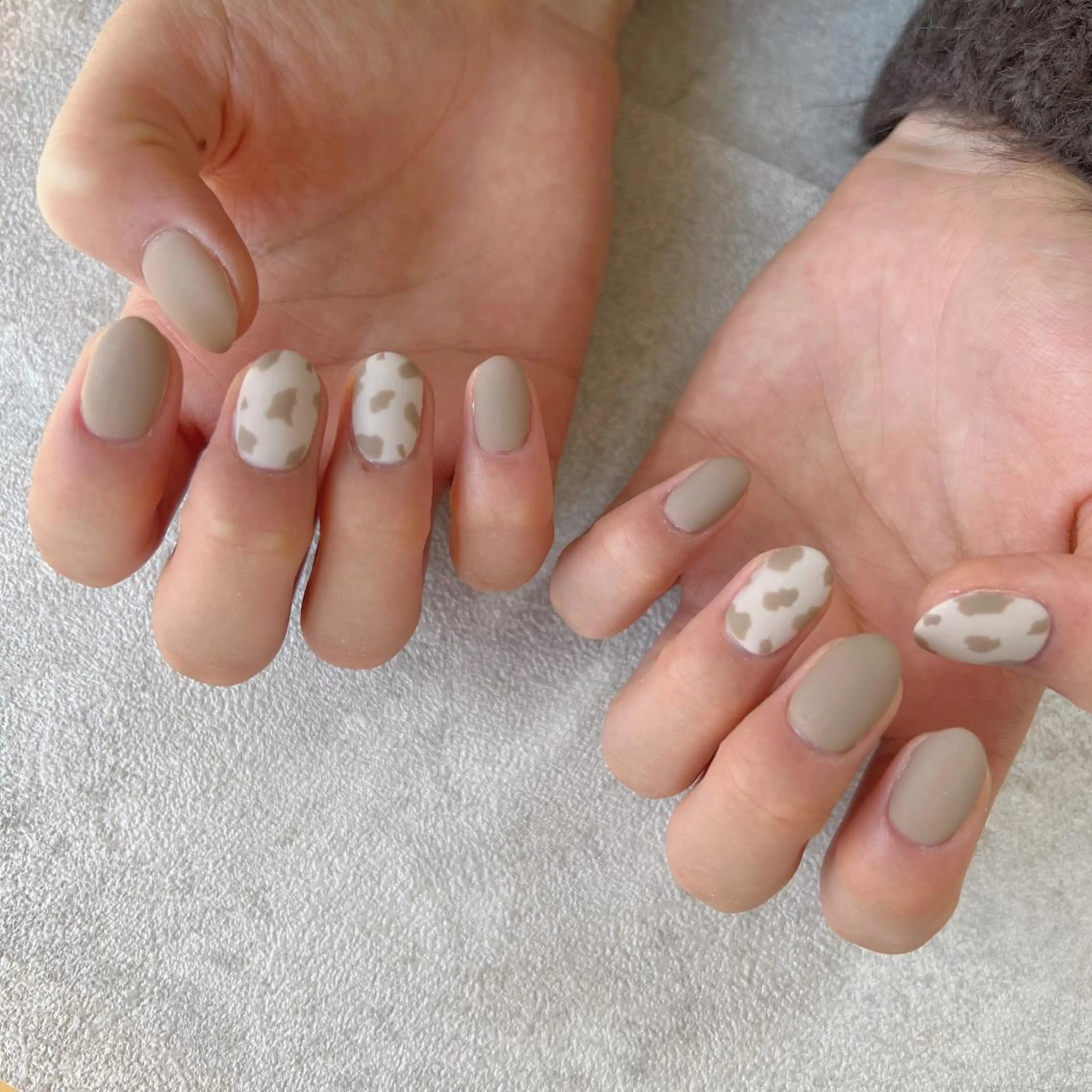 ネイル マットネイル ハンドネイル 川端 京香のネイルデザイン