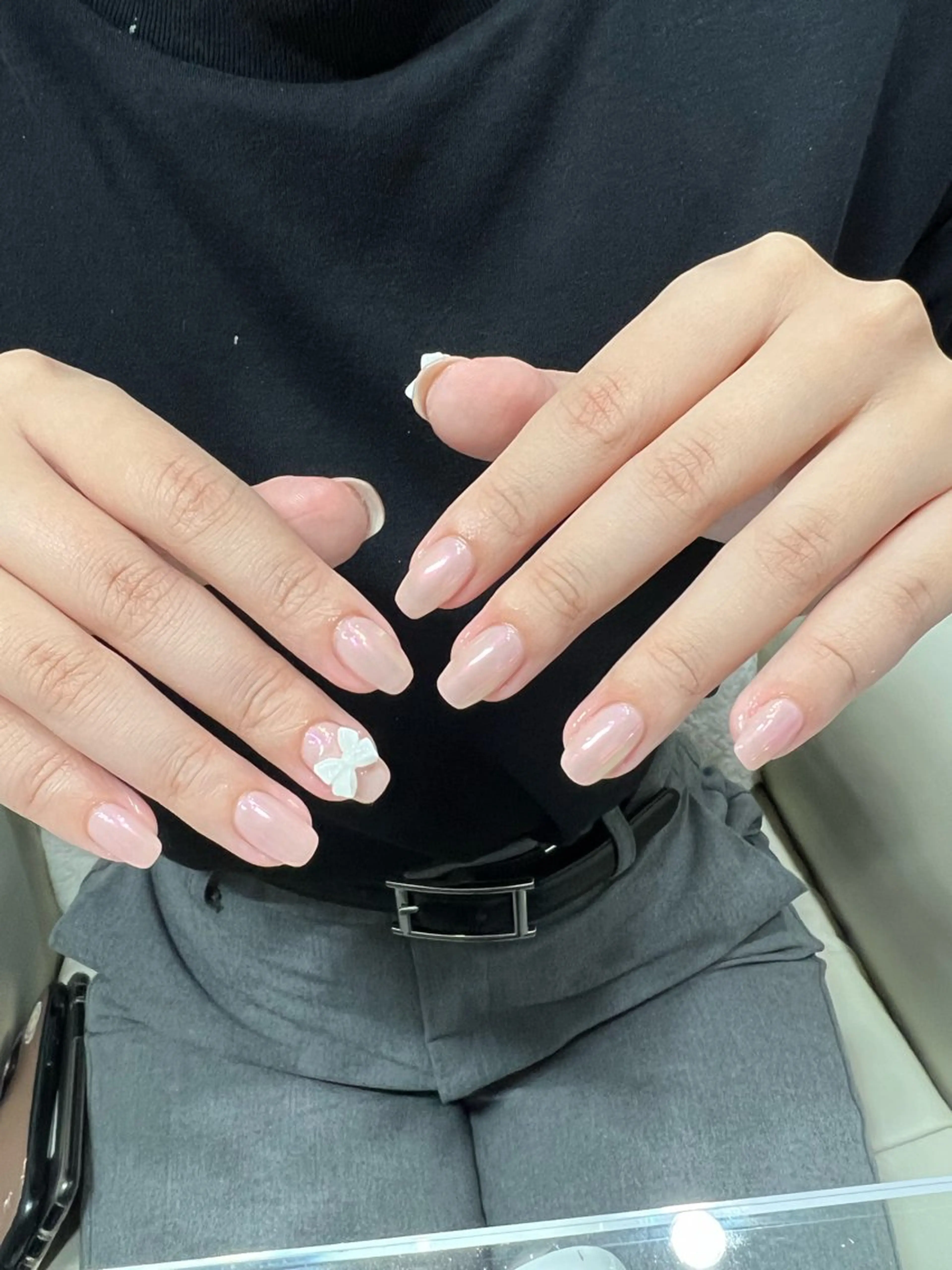 ネイル オーロラネイル ミラーネイル 03.nails 原宿所属・s aのネイルデザイン