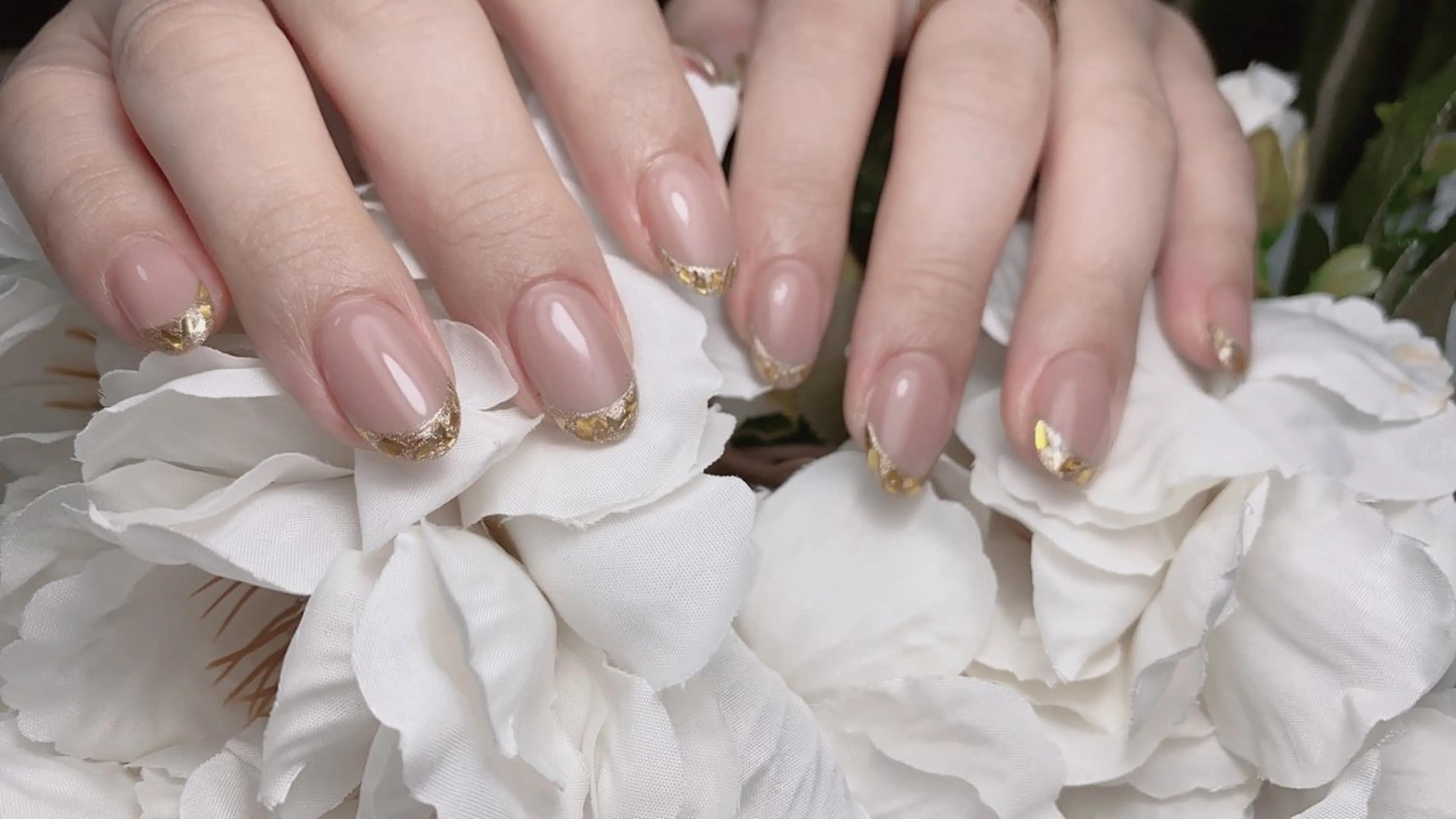 ネイル ハンドネイル オーシャン スカルプネイルサロンのネイルデザイン