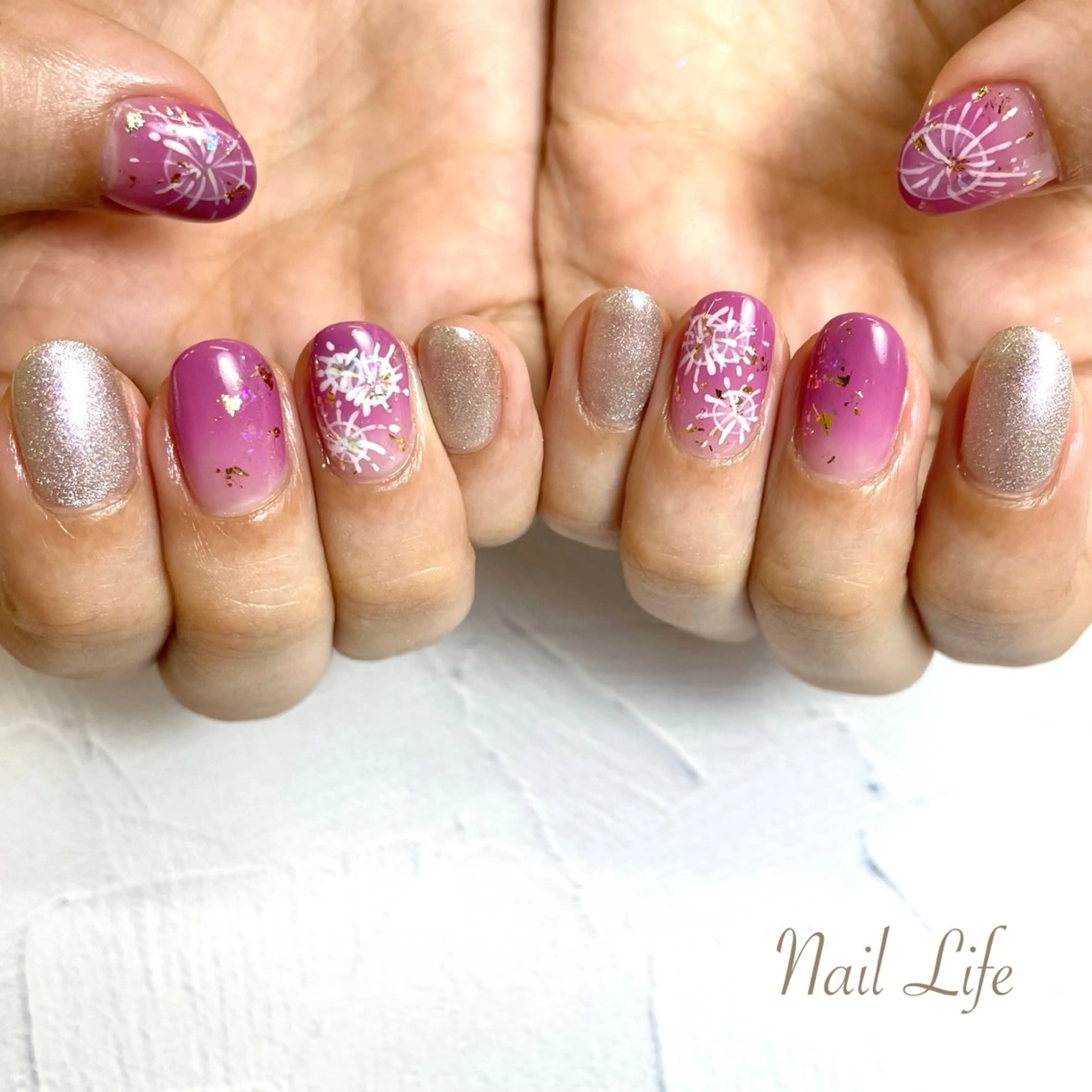 ネイル 大嶋 めぐみのネイルデザイン