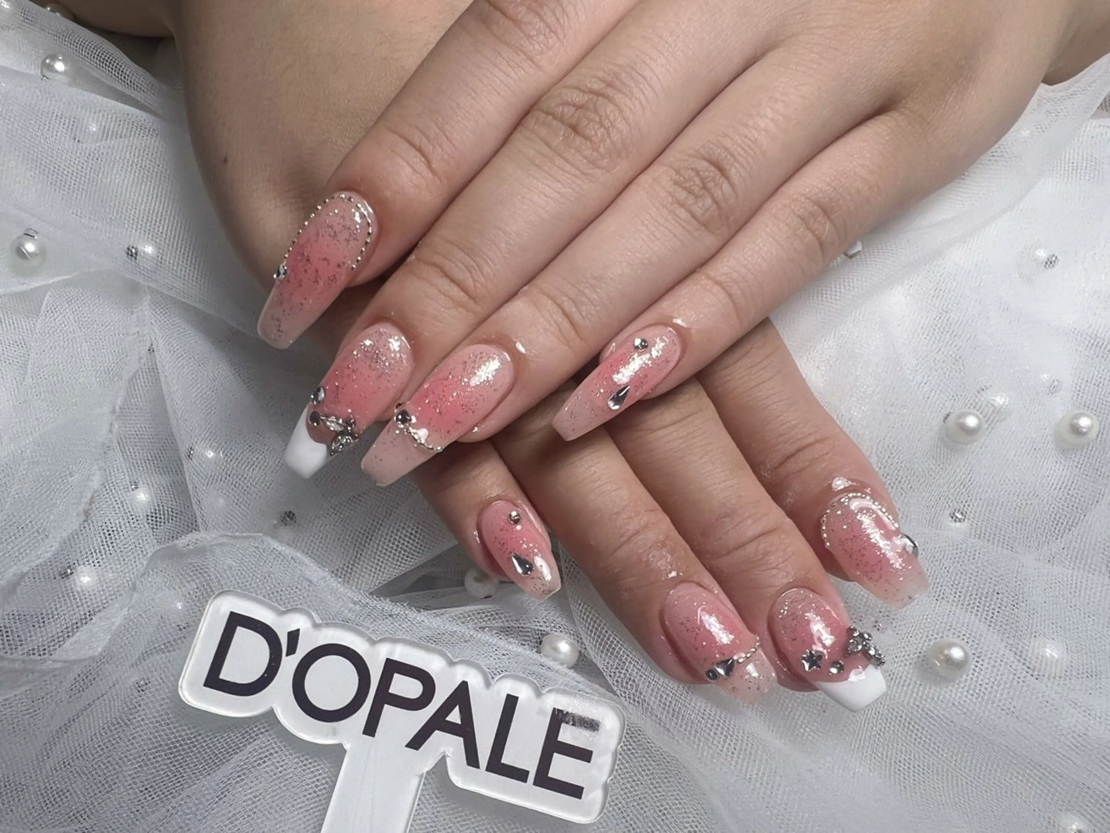 ネイル ハンドネイル D‘OPALEサロン所属・長さ出し専門店 上野kkのネイルデザイン