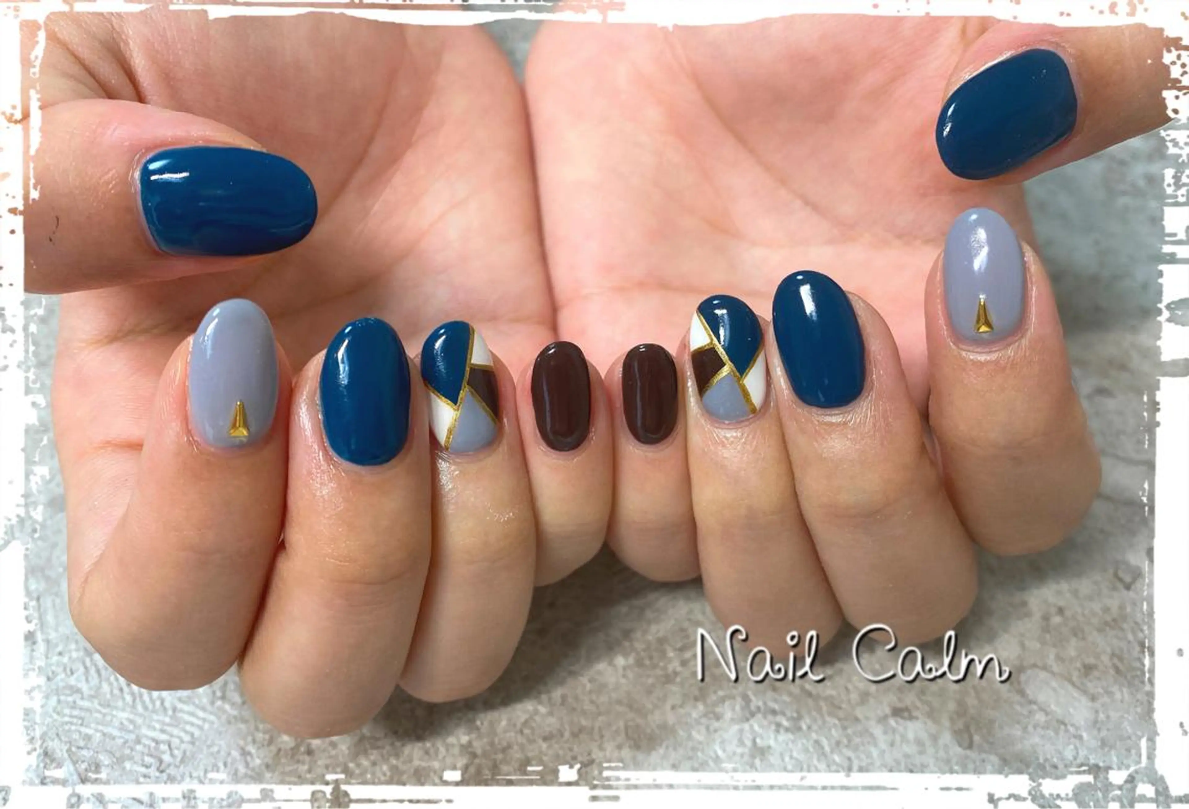 ネイル シンプルネイル ハンドネイル Nail Calm所属・プライベートサロン Calmのネイルデザイン