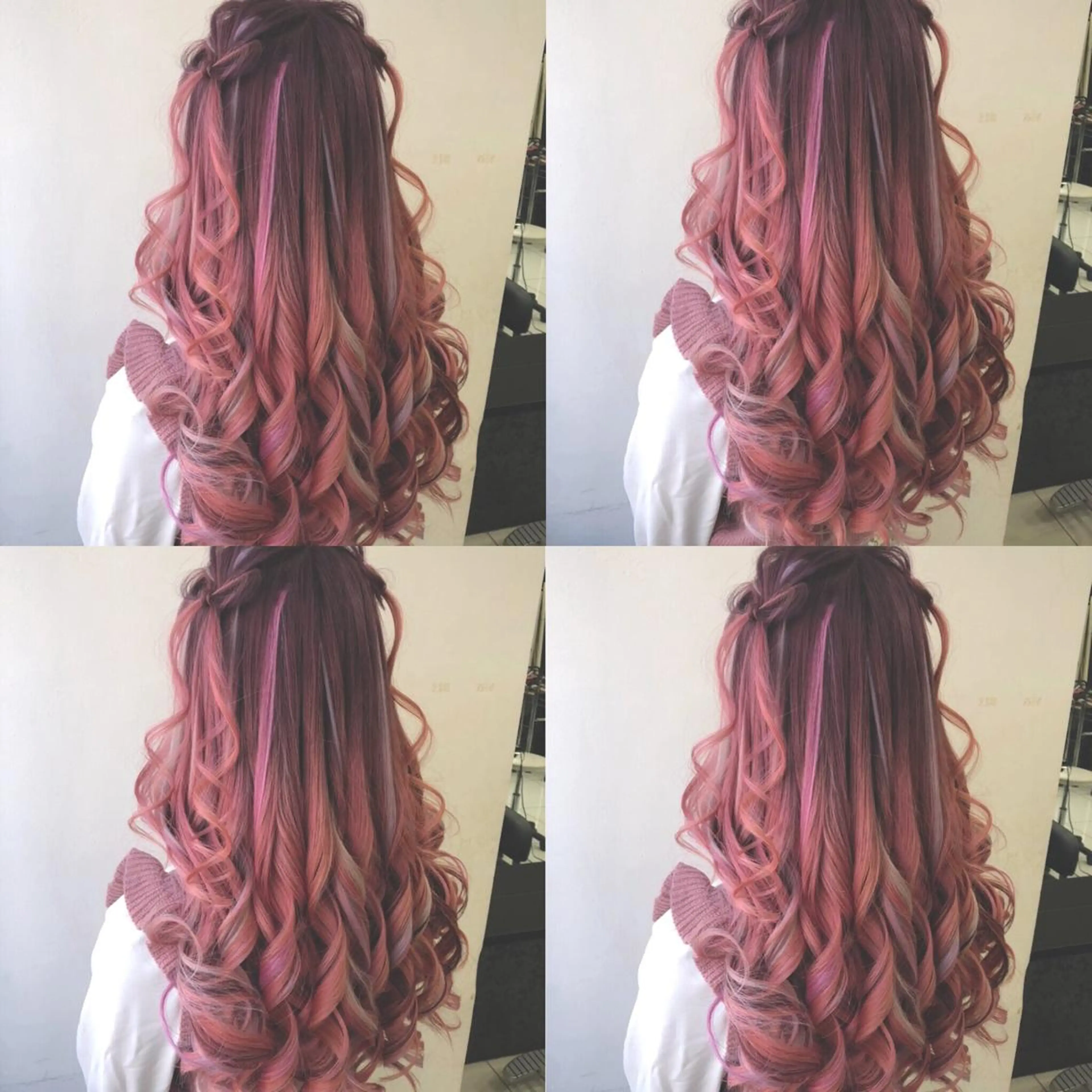 ロング カラー エクステ 🌷MAYU 🌷のヘアスタイル