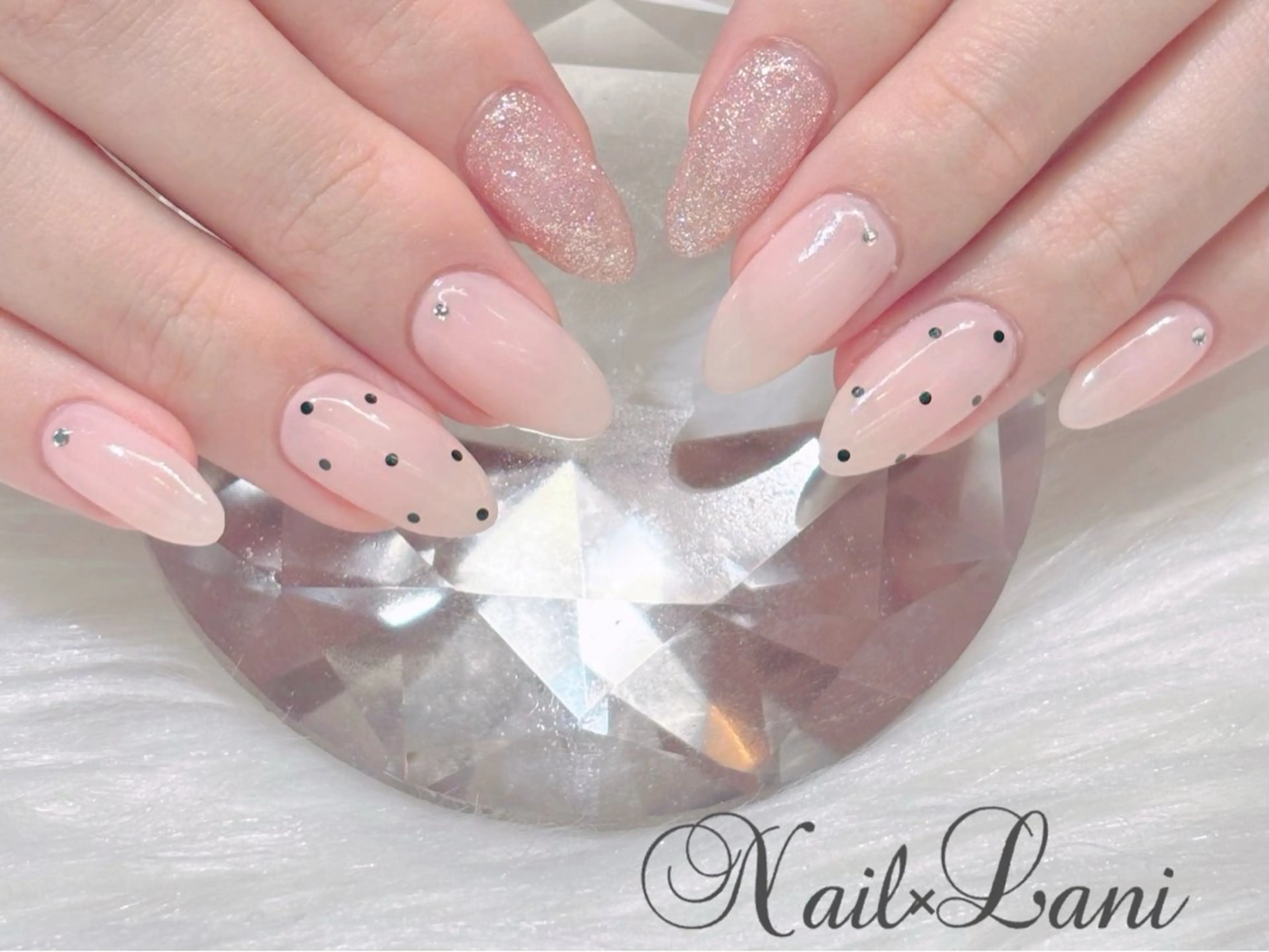 ネイル フットネイル ジェルネイル マグネットネイル パラジェル 松宮 理歩のネイルデザイン