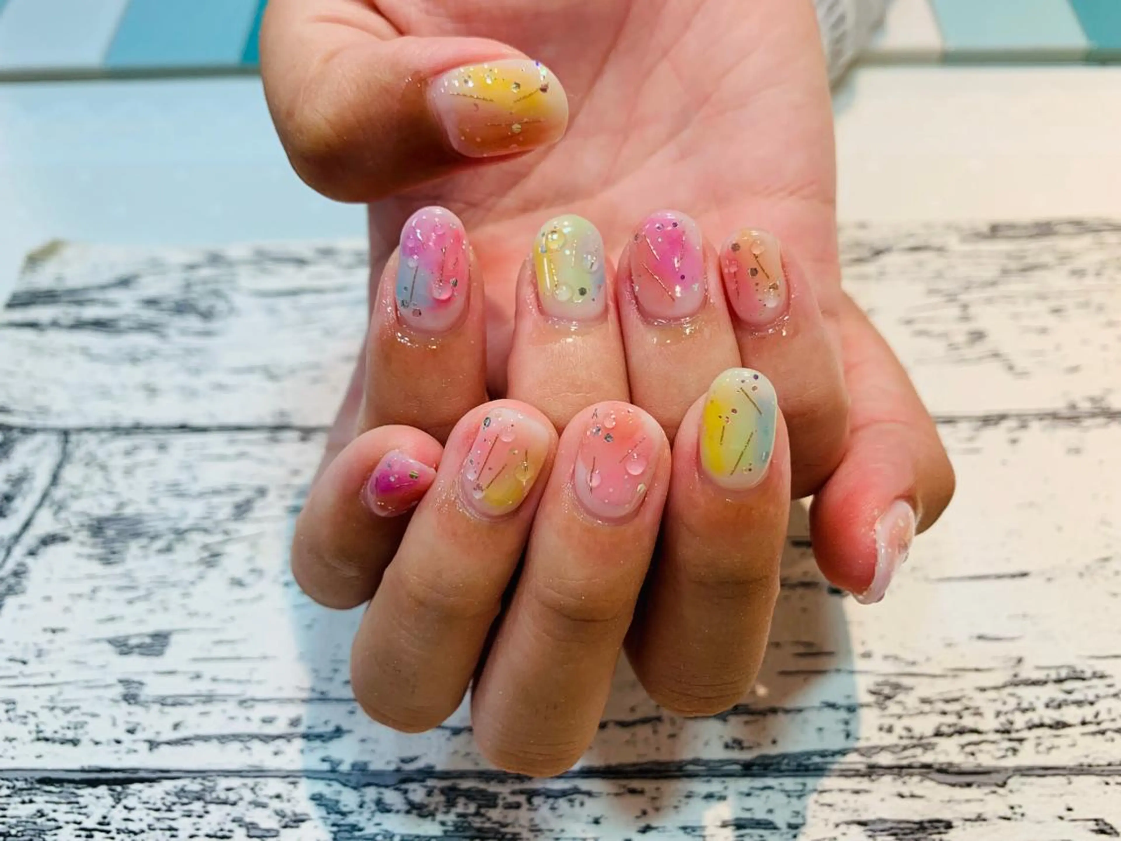 ネイル ハンドネイル 高尾 梨花のネイルデザイン