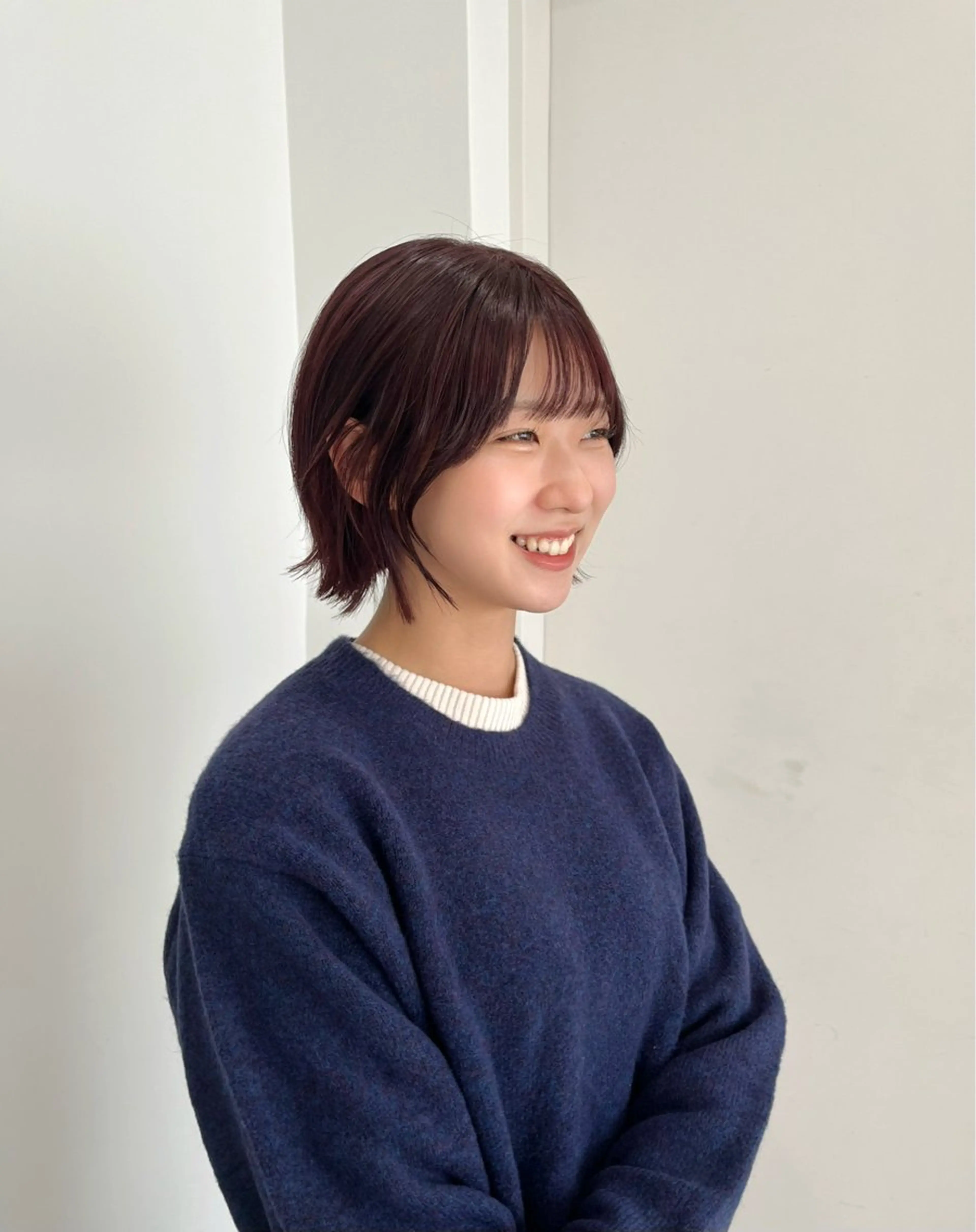 ショート 縮毛矯正/ハイトーン /パーマ/前原汐🎐のヘアスタイル