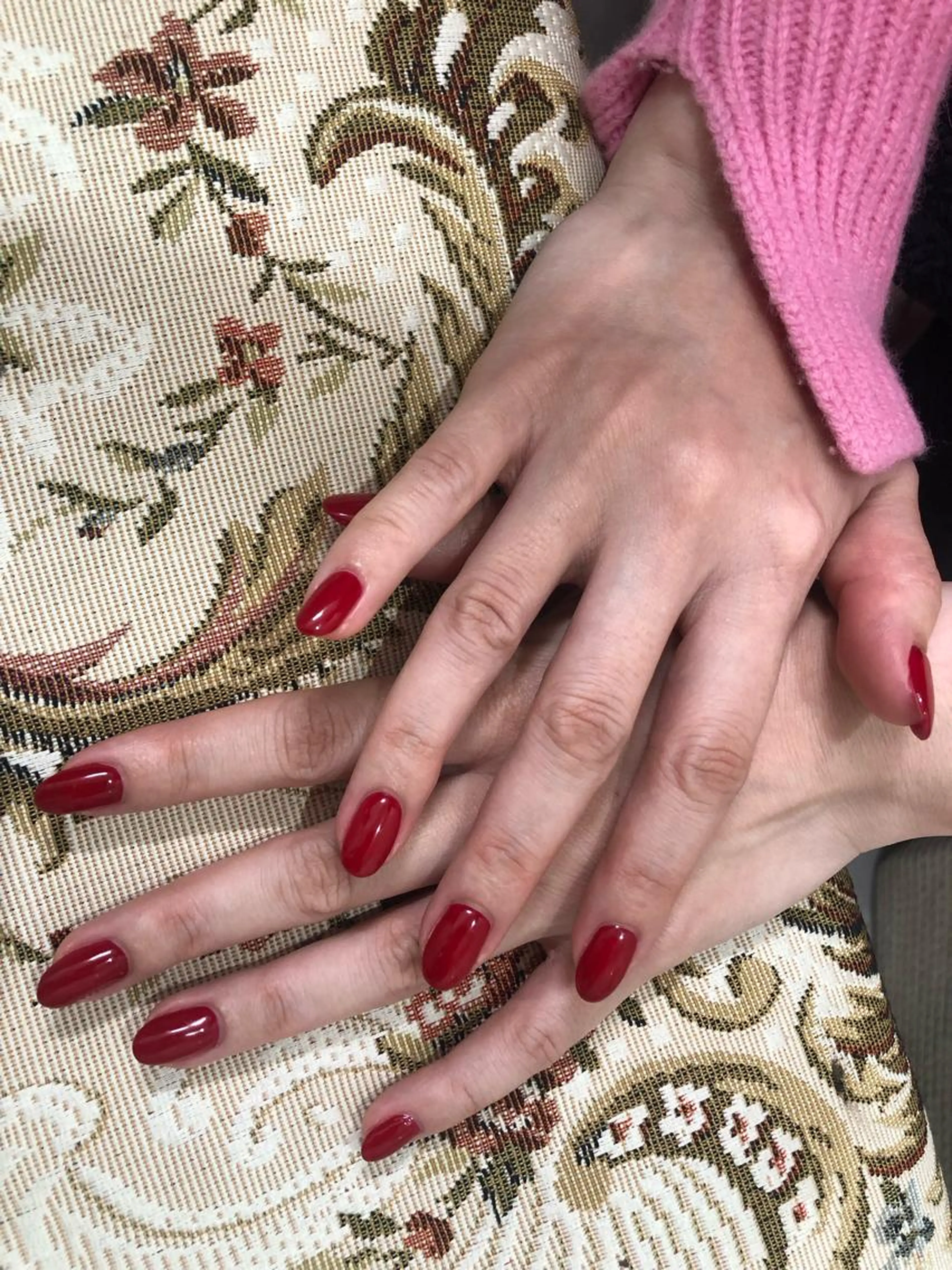 【ハンド練習モデル】パラジェル使用✨ワンカラーorグラデorマグネットorフレンチ(ベースクリアになります)💅オフありの写真