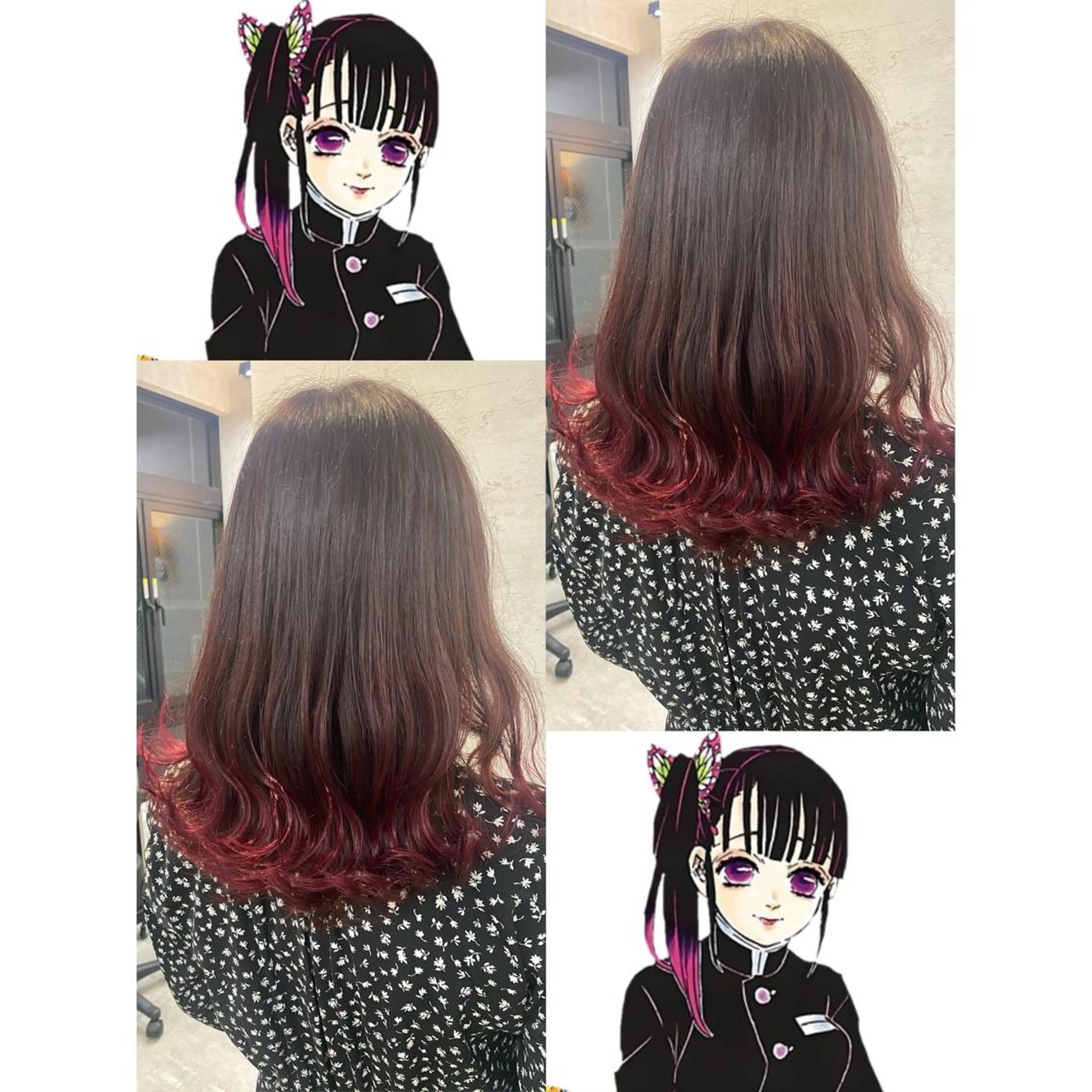 セミロング カラー 🍓小野 紗由美🍓のヘアスタイル