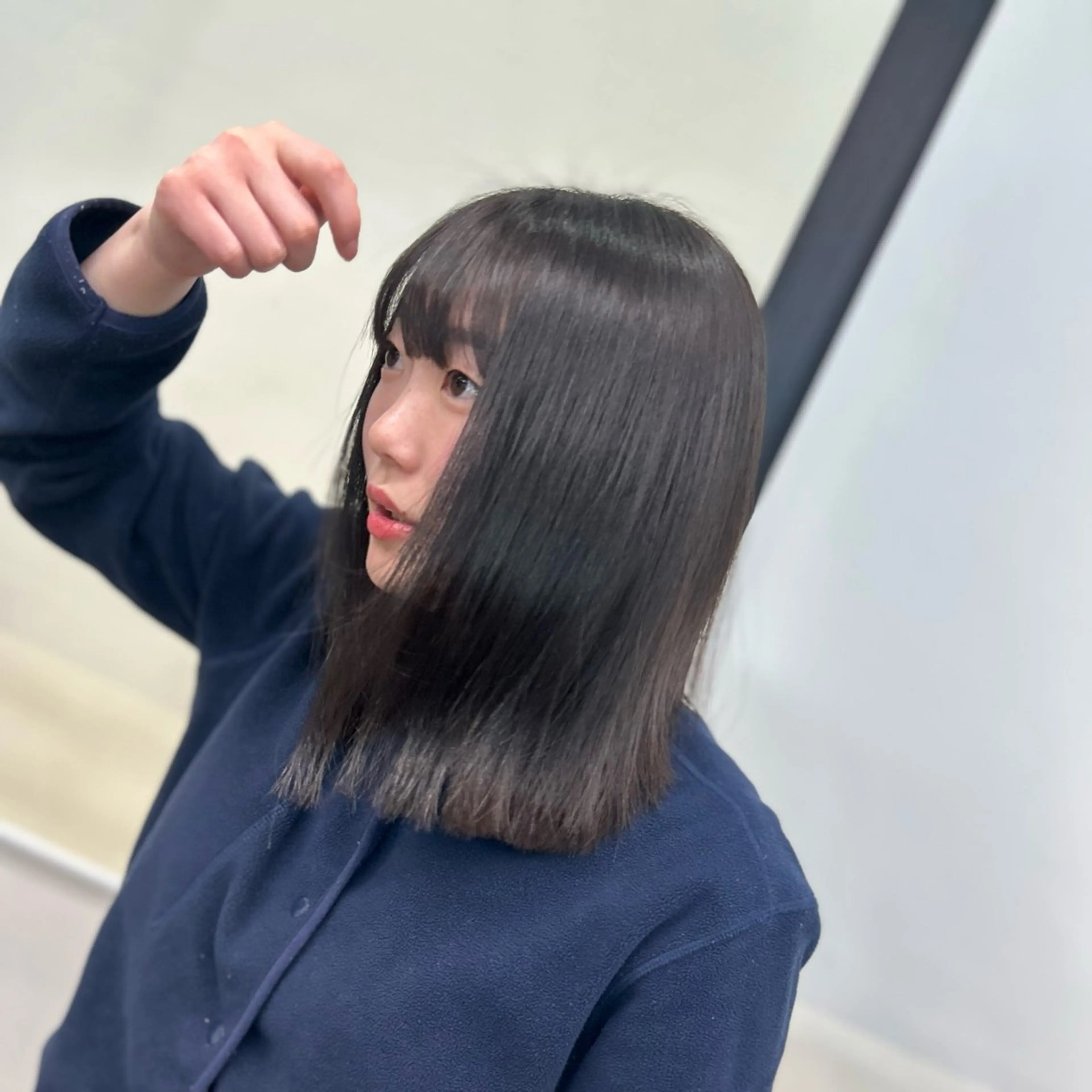 髪質改善縮毛矯正￥13200→￥9000の写真