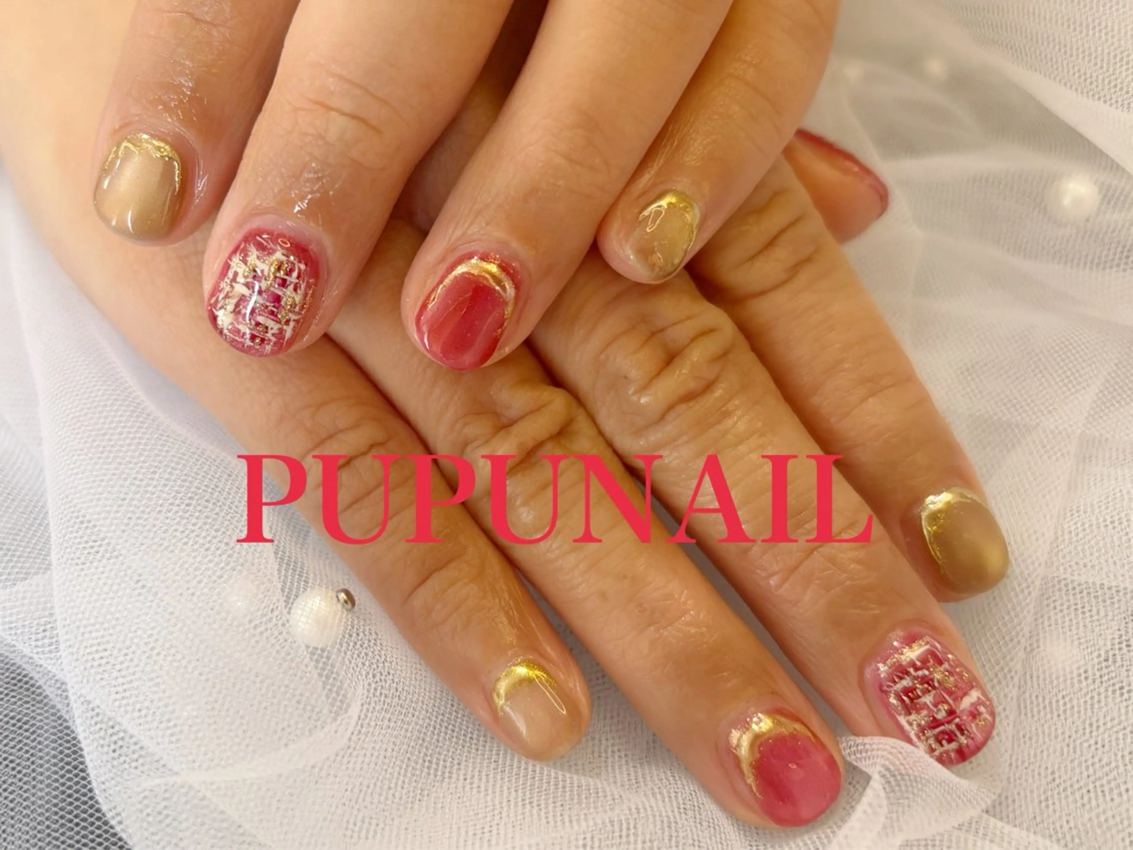 ミディアム ハンドネイル kido chieのネイルデザイン