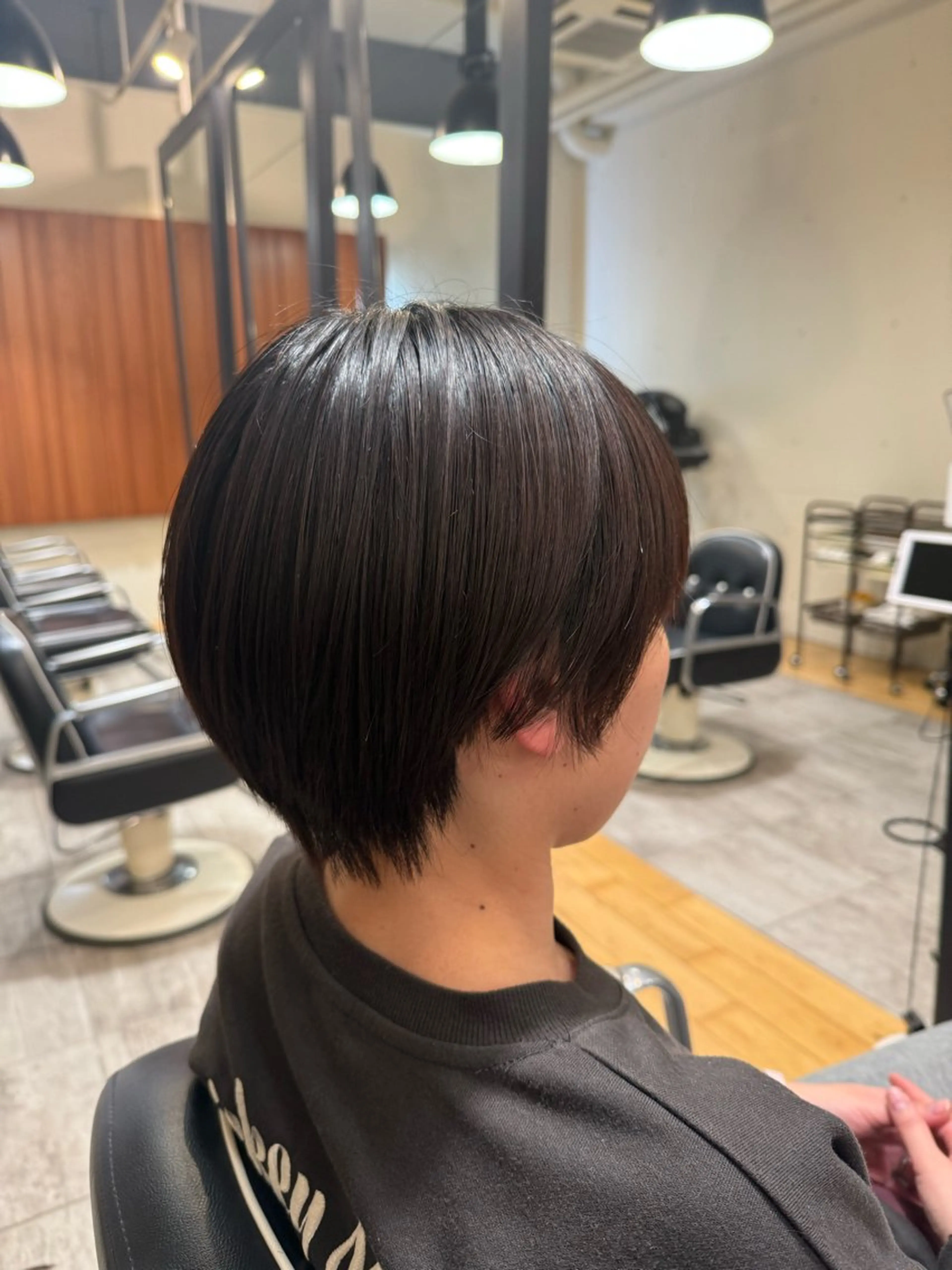 ショート ショートヘア 西田 夏望のヘアスタイル
