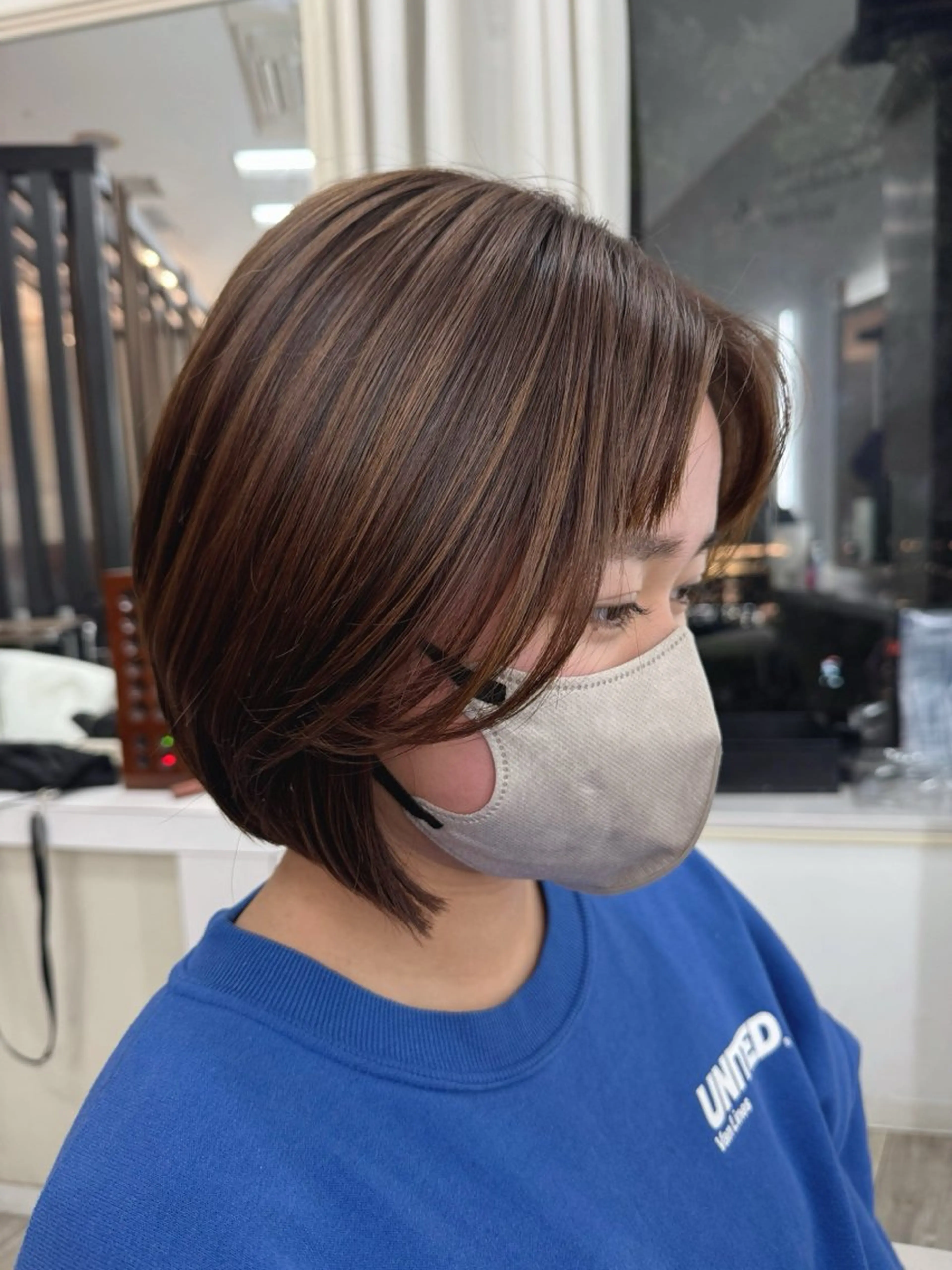 ショート 大橋 由莉子のヘアスタイル