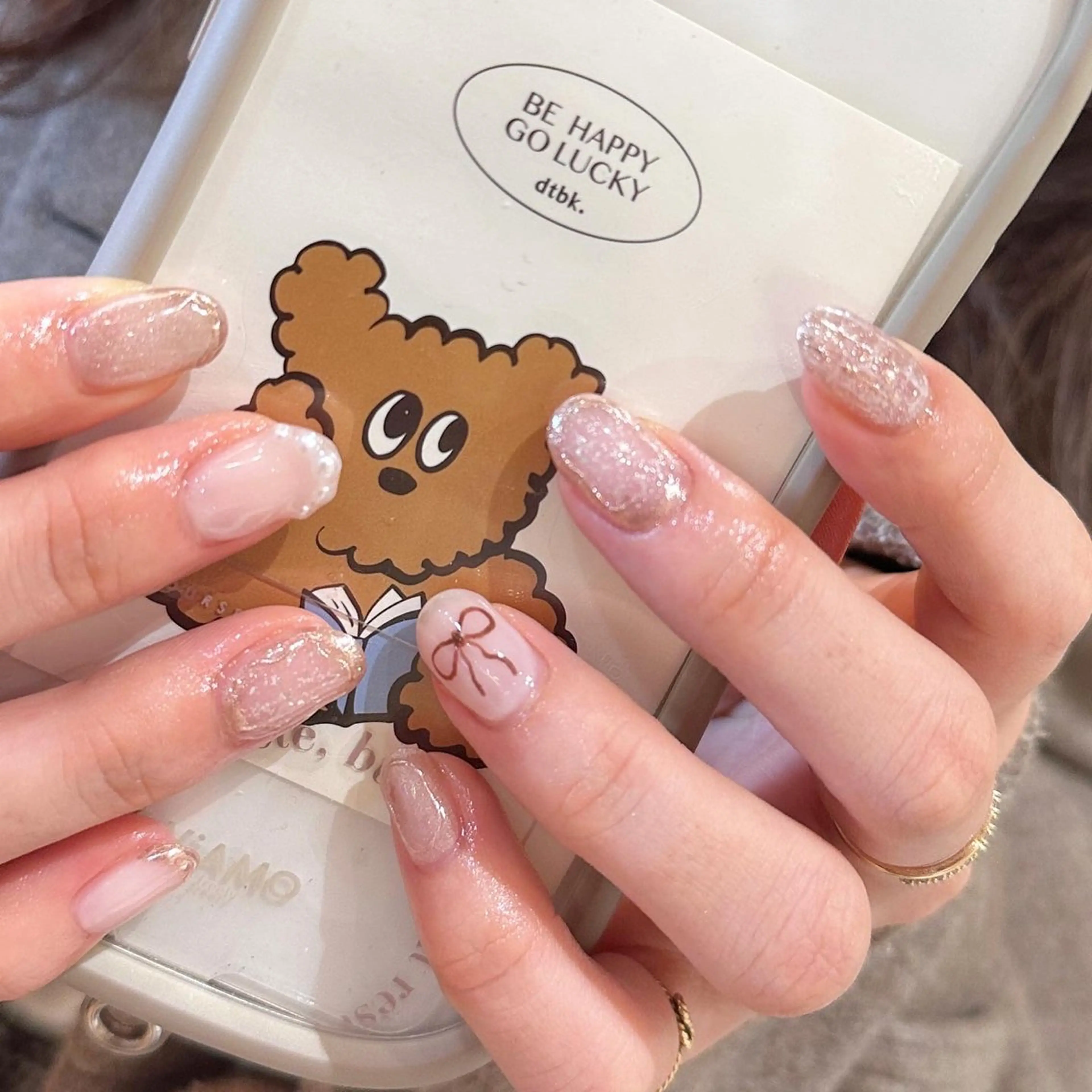 ネイル 𝕄𝕚𝕪𝕦🤍 自由が丘⌇パラジェルのネイルデザイン