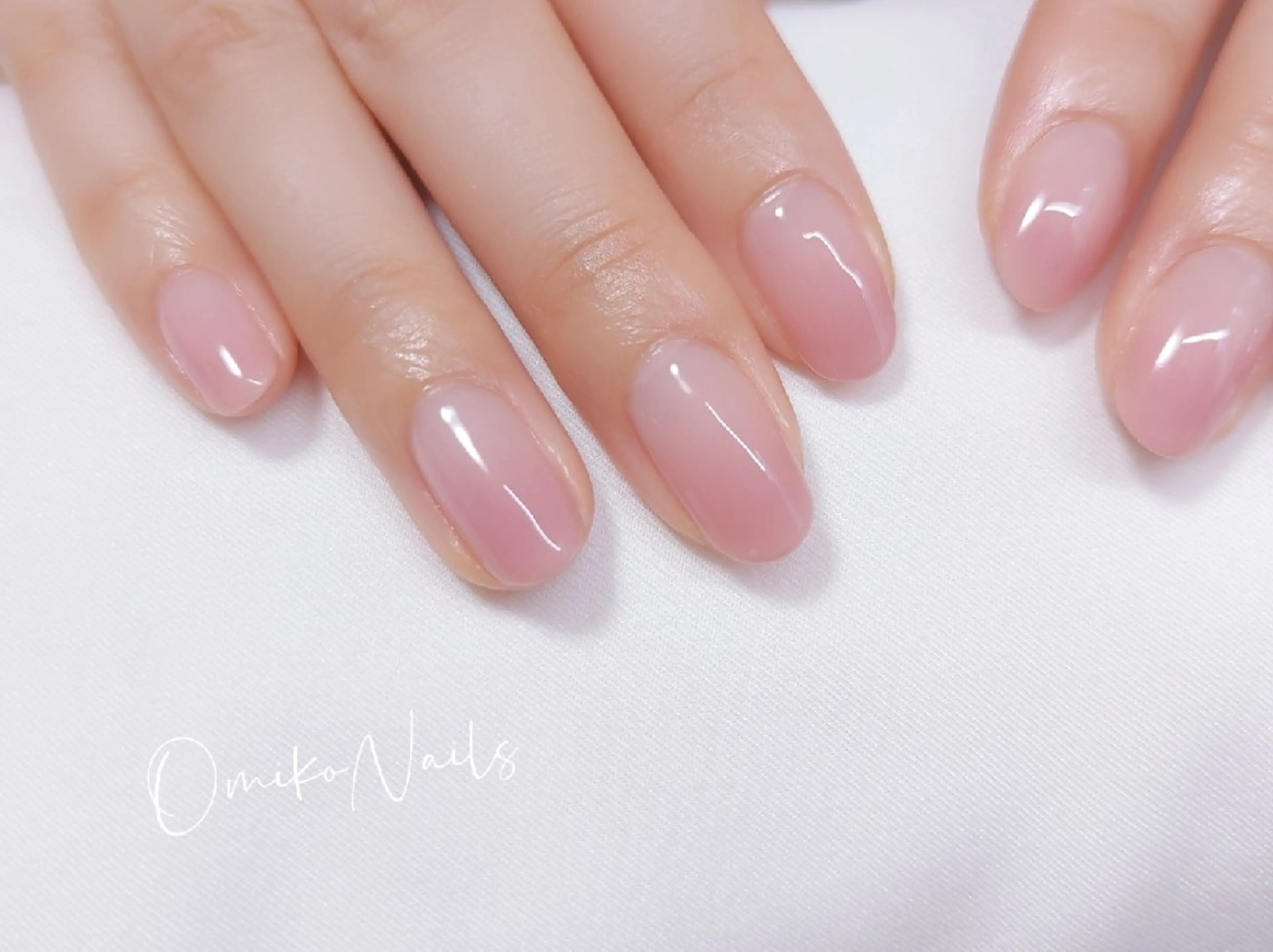 【オフなし】120分〈ワンカラーorカラーグラデーション〉ワンカラーのみマグネットネイル可の写真