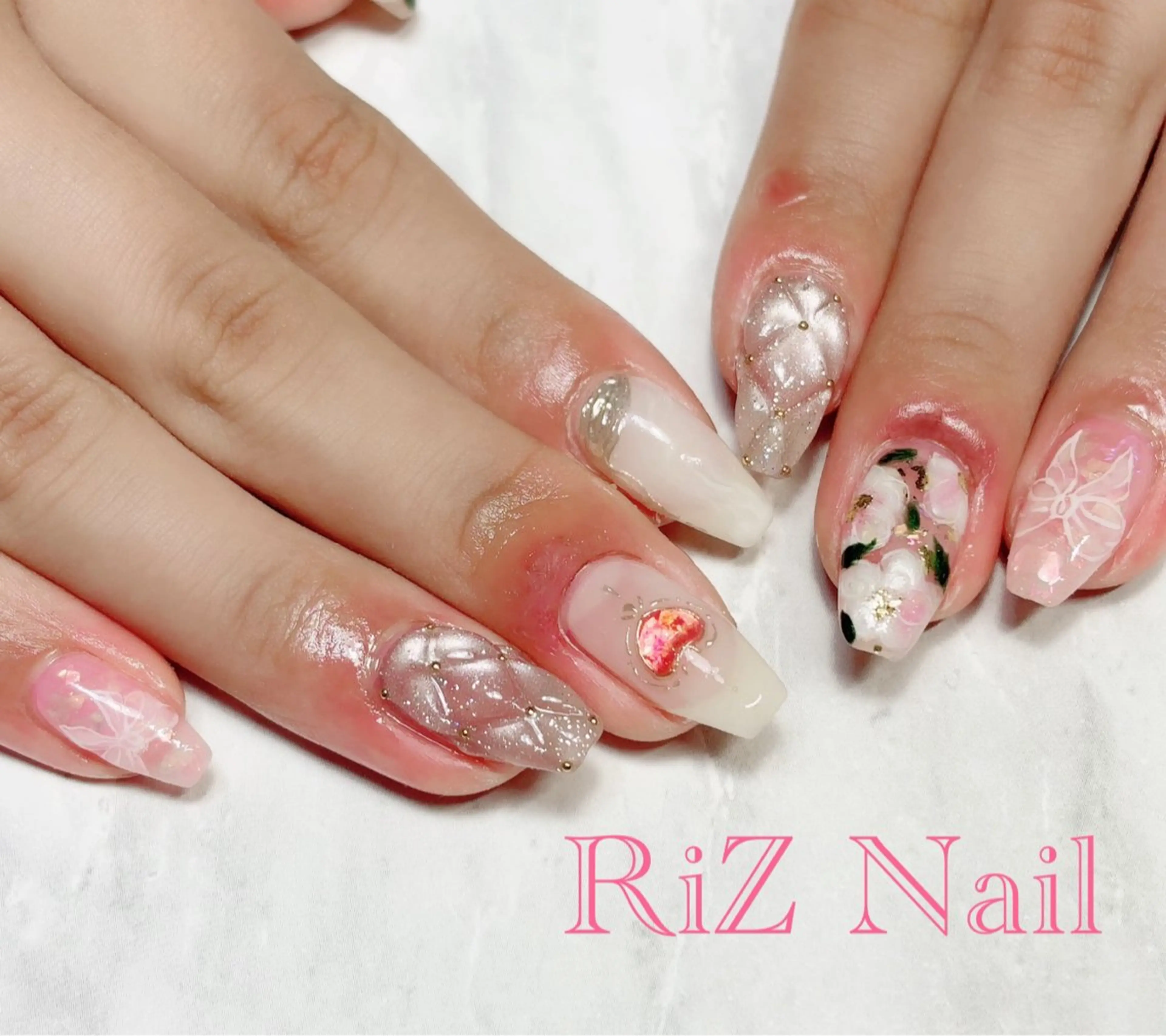 ネイル 持ち込み RiZ nail salonのネイルデザイン