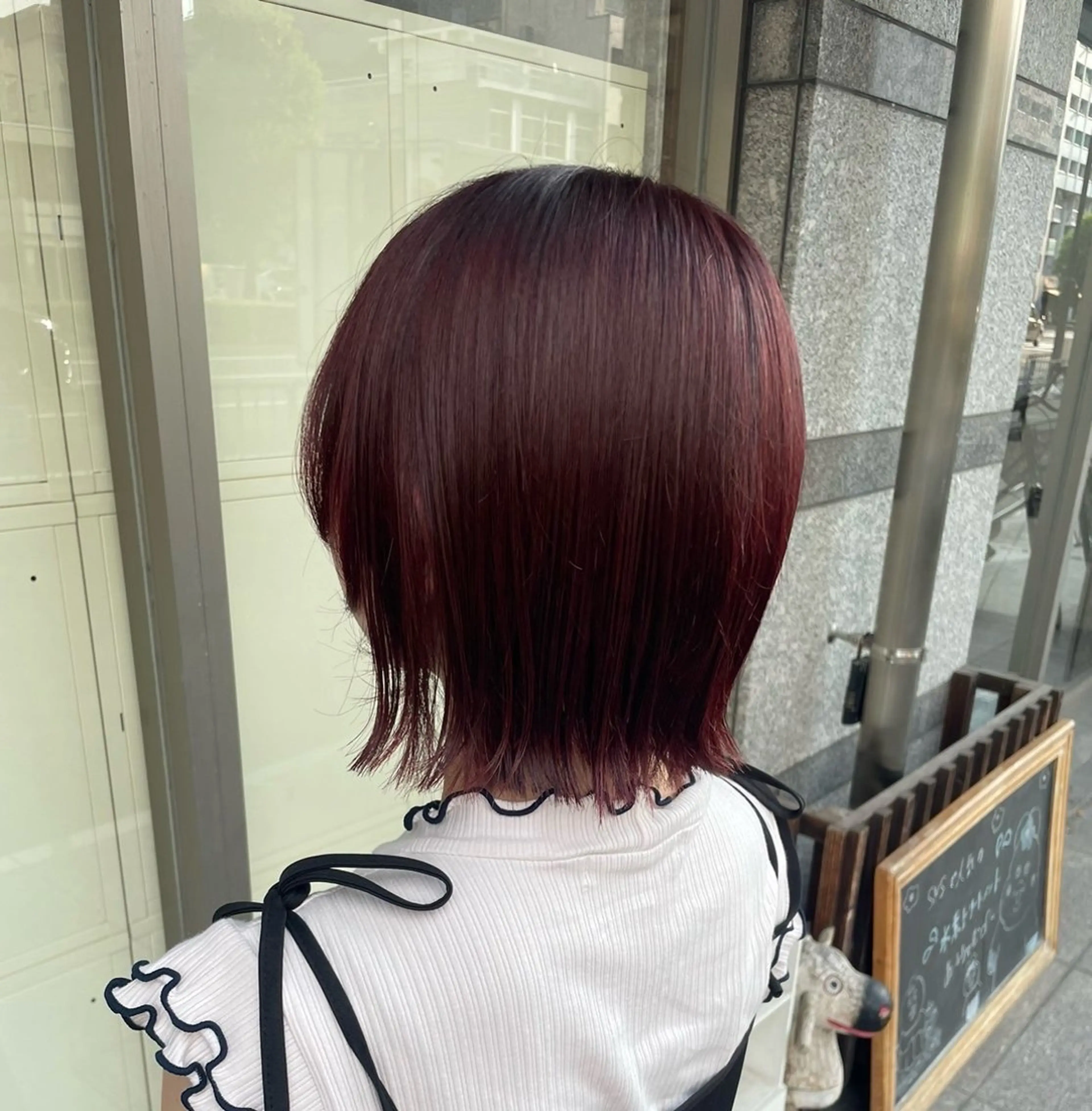 ショート カラー ヘアカラー なぎは/暖色・ ナチュラルカラーのヘアスタイル