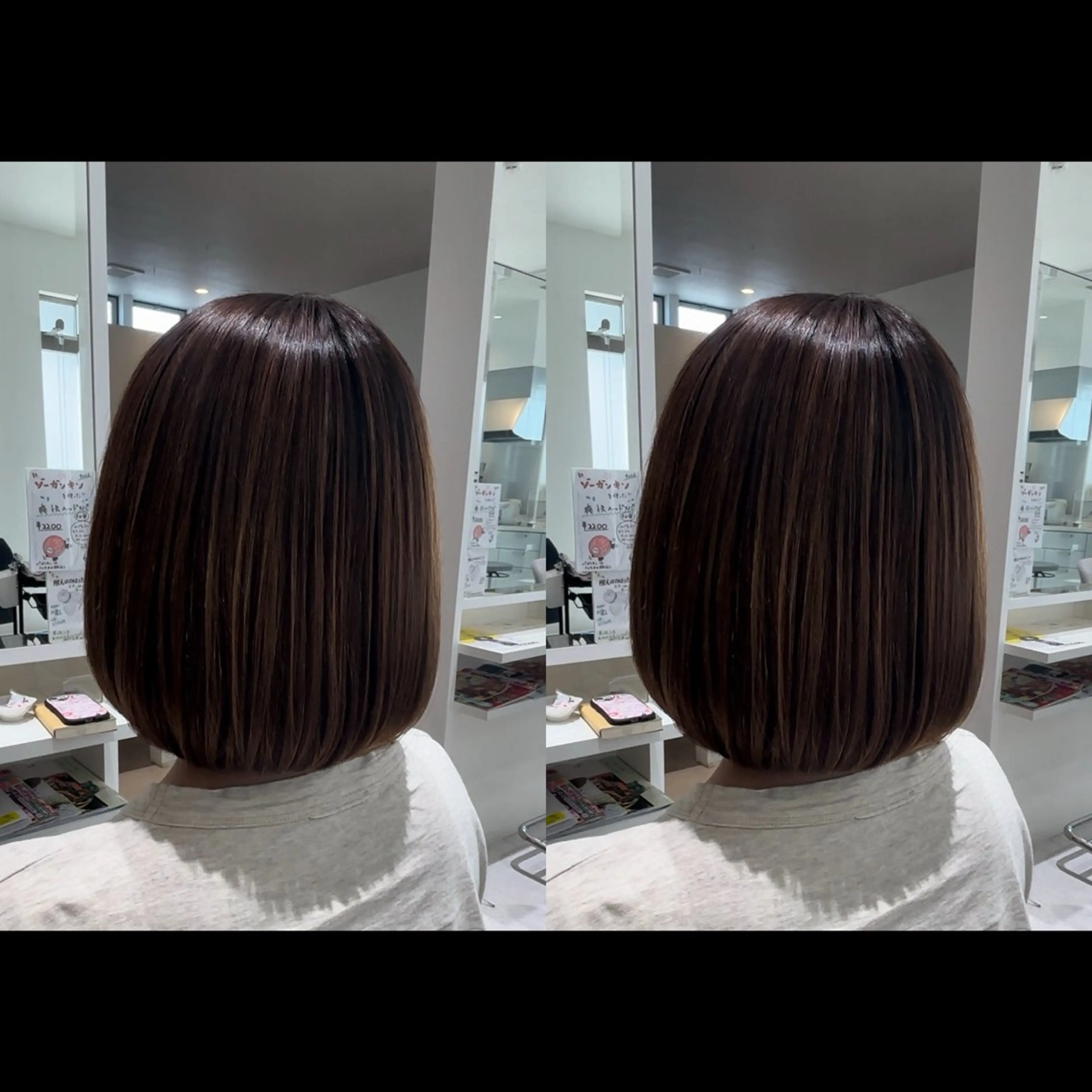 ミディアム カラー ボブ カットスタジオケン所属・【9時〜24時】 KENのヘアスタイル