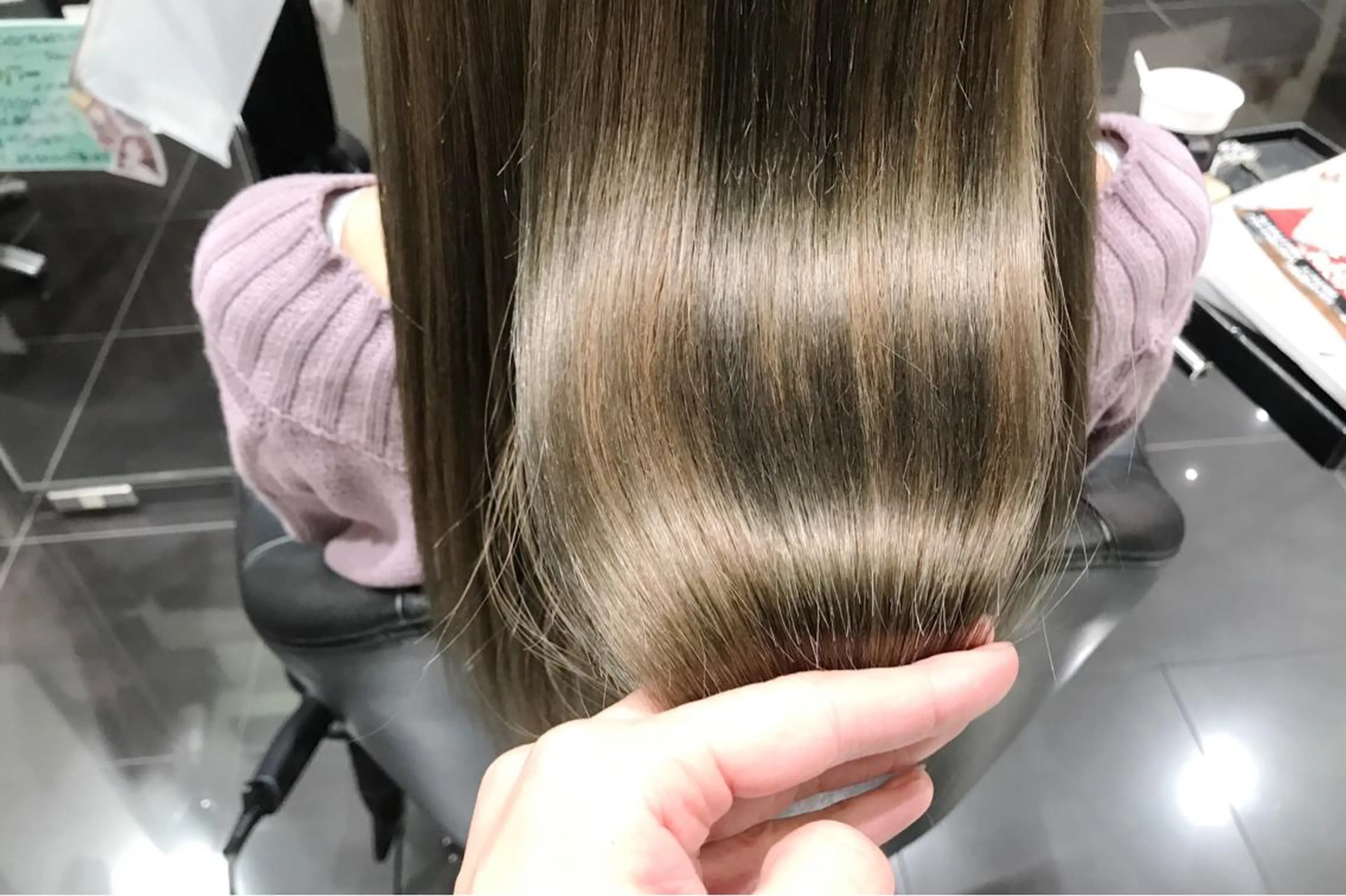 ロング カラー 💎馴染むエクステ ×カラーTOMO💎のヘアスタイル