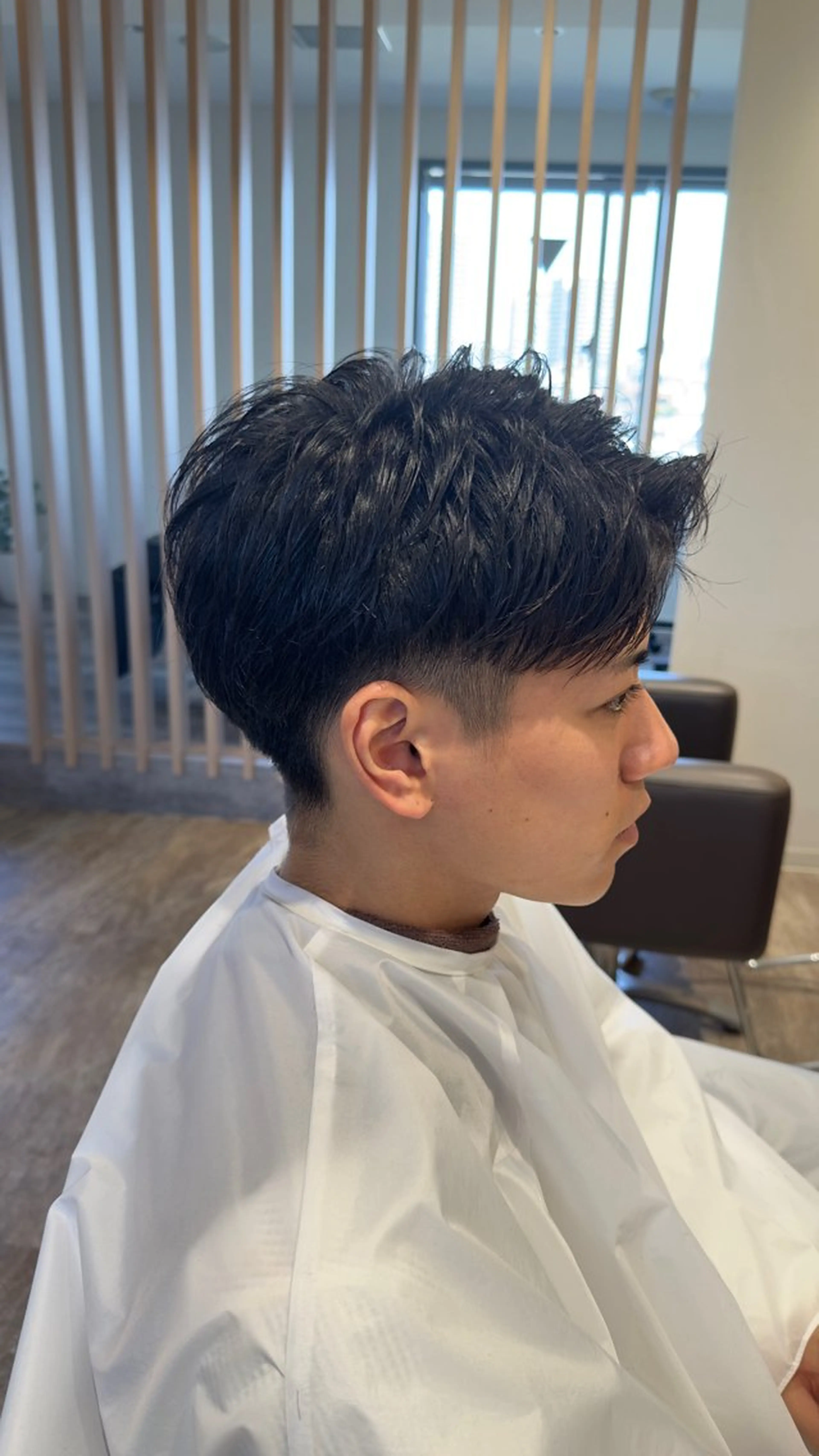 ショート パーマ メンズ 【メンズパーマ】比嘉 啓人のヘアスタイル