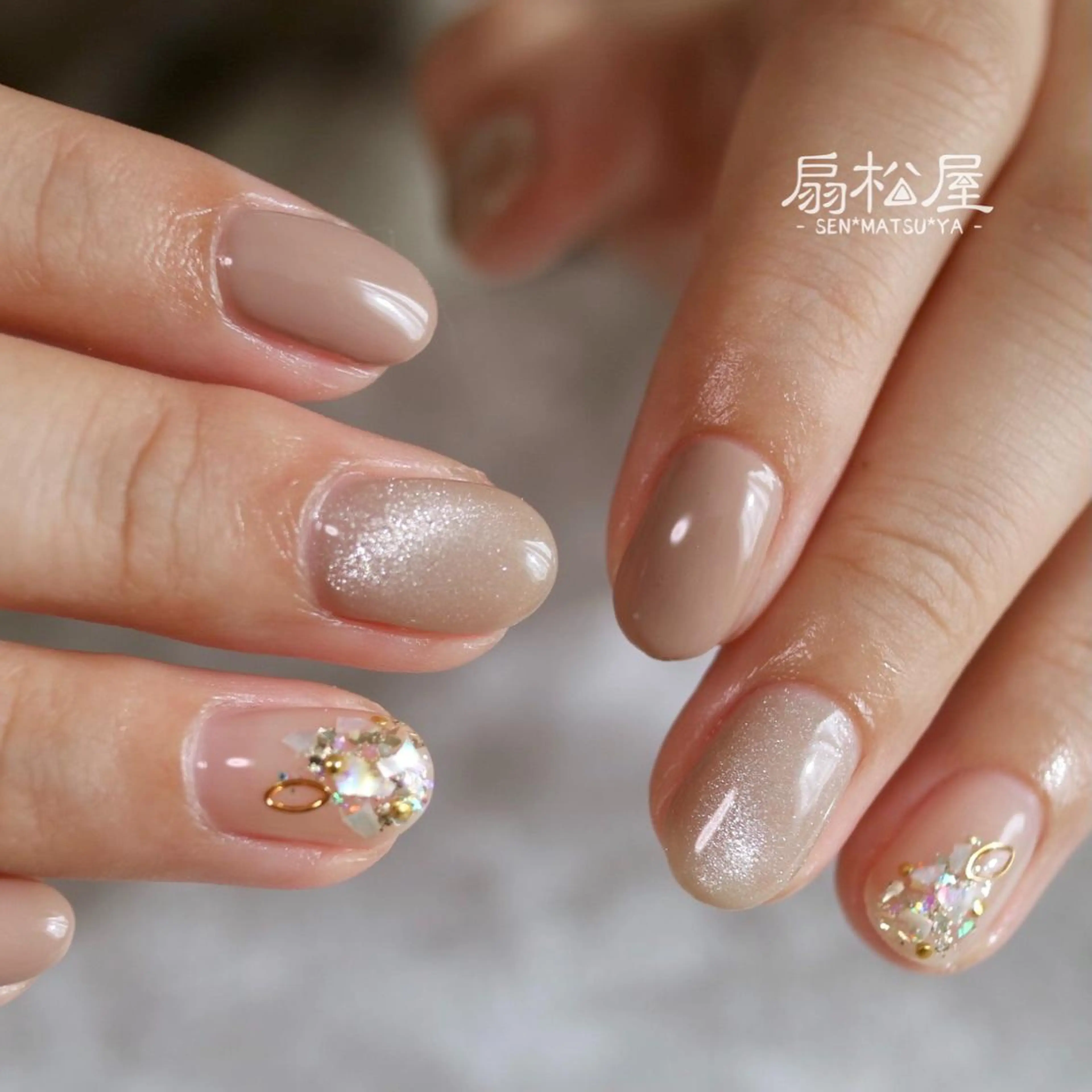 ネイル 扇松屋 marie.nのネイルデザイン