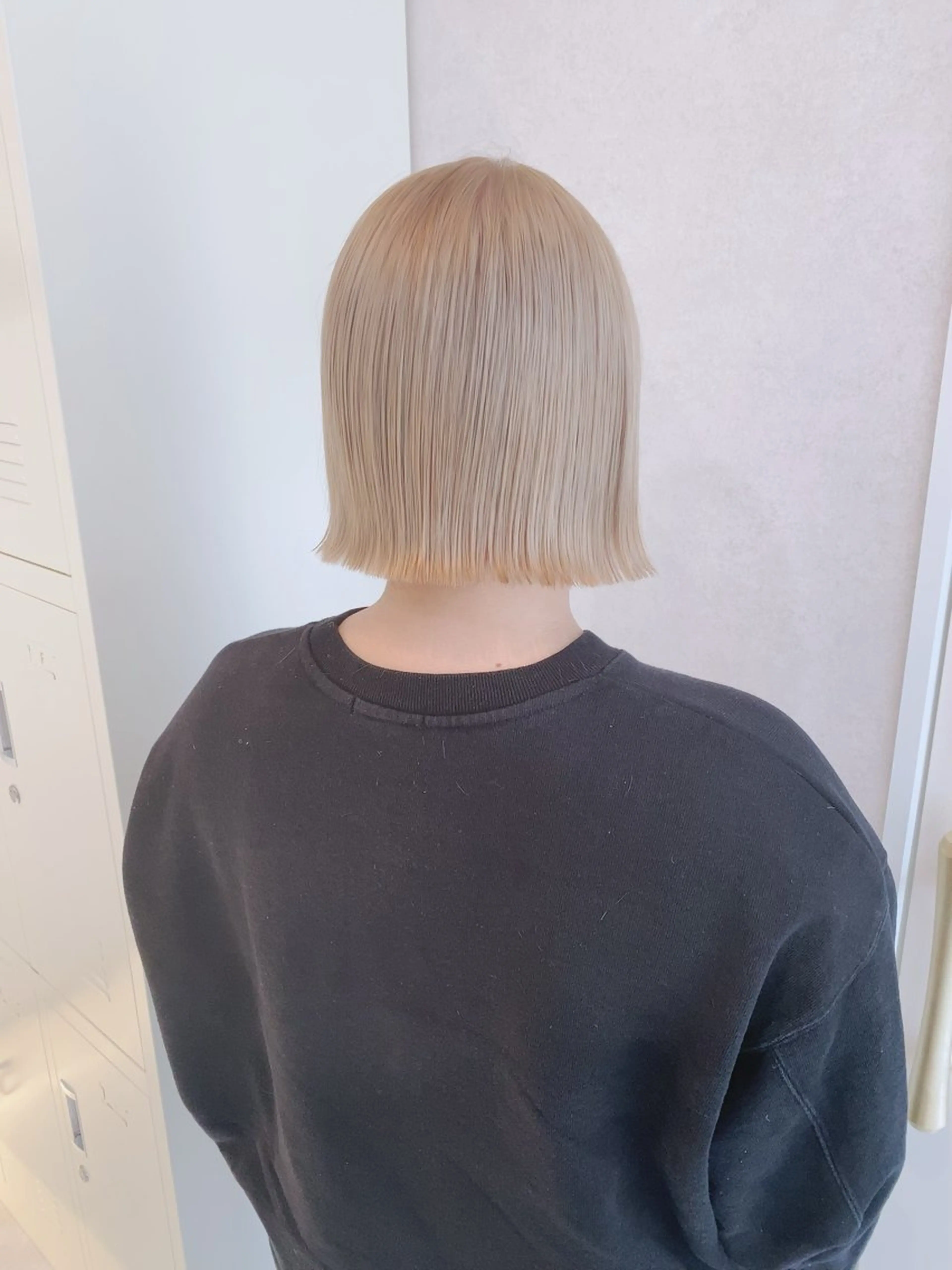 ショート 切りっぱなしボブ♡ Chiharuのヘアスタイル
