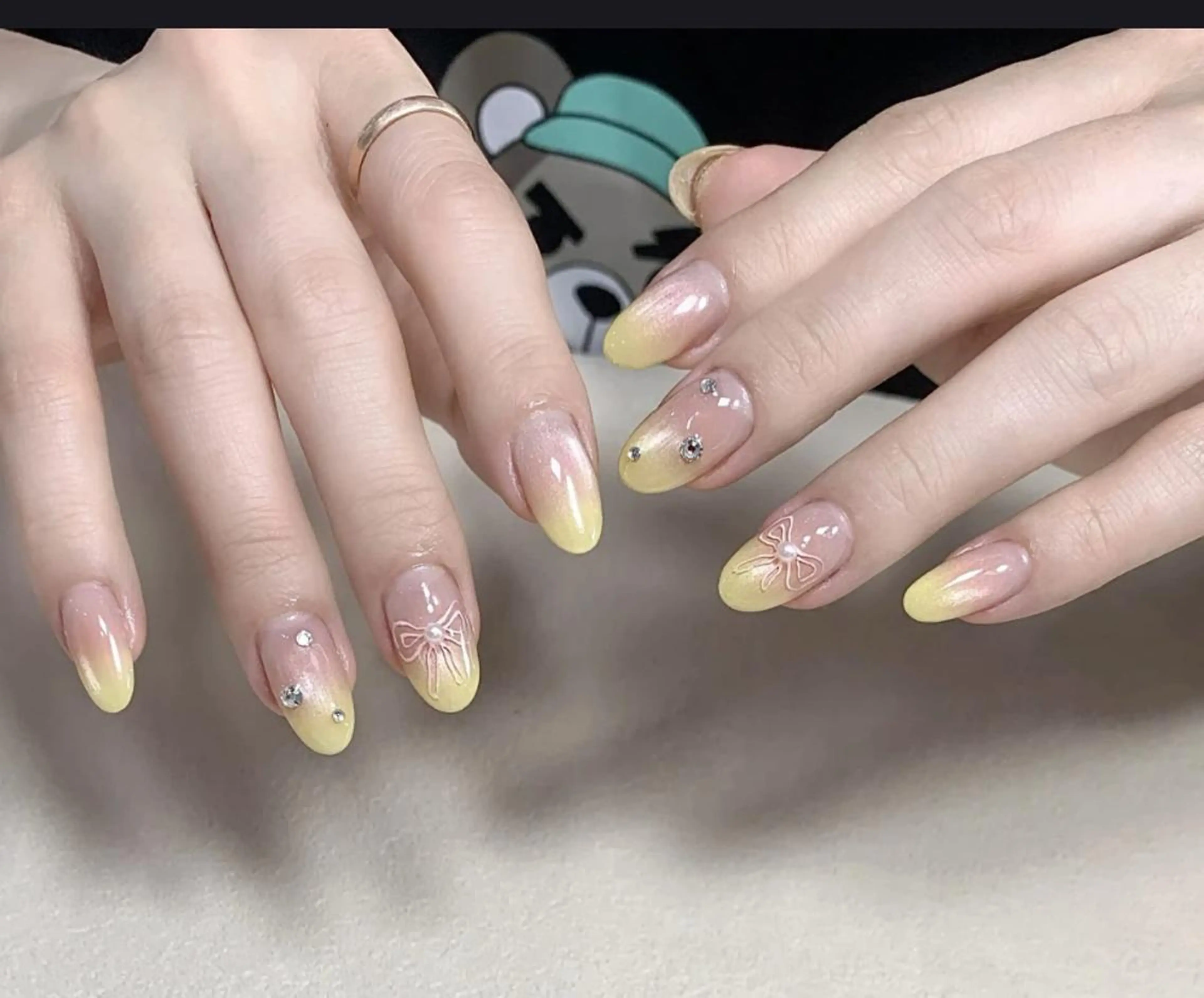 ネイル ハンドネイル ハンドケア 🍑 momo_nailのネイルデザイン
