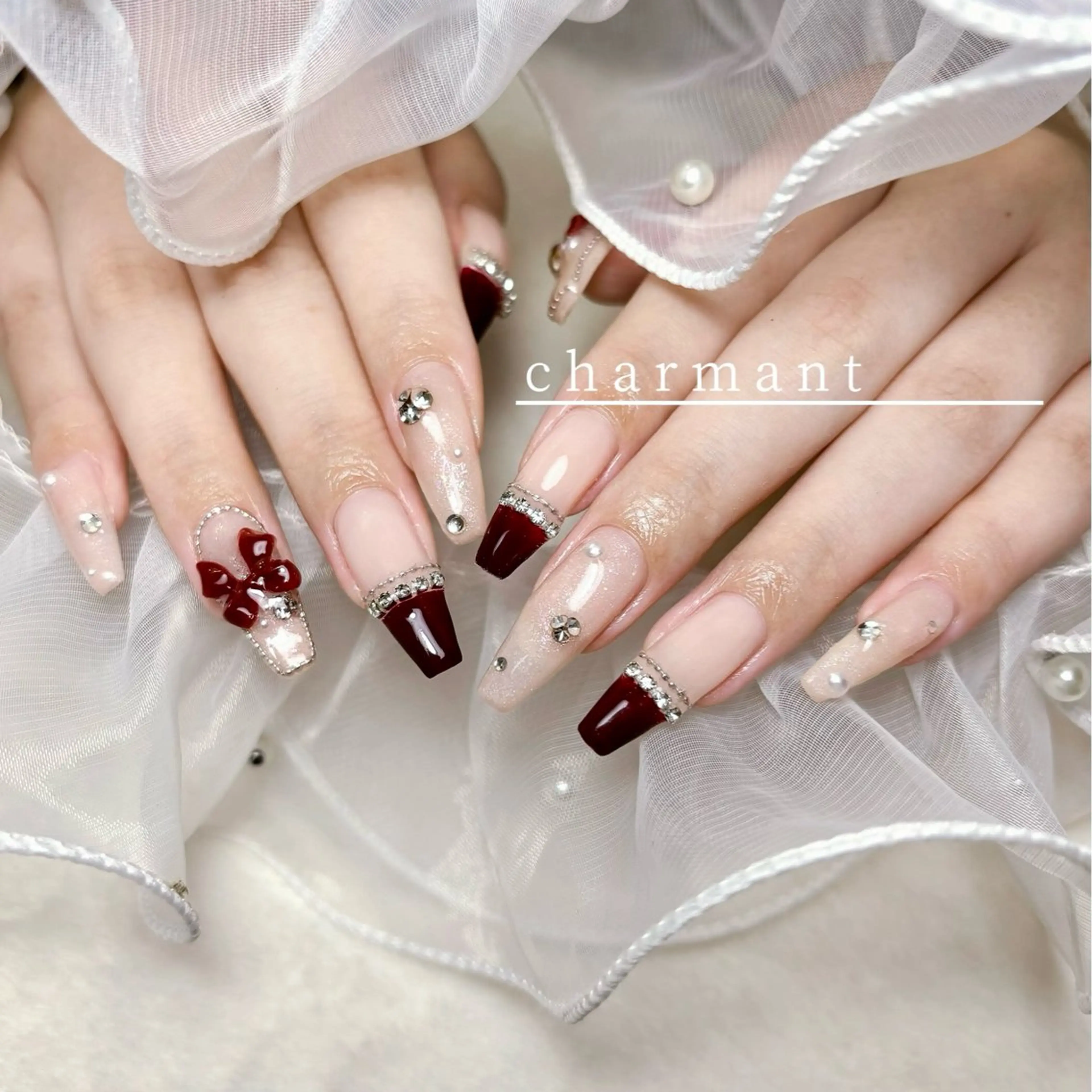 ネイル ハンドネイル charmant momokaのネイルデザイン