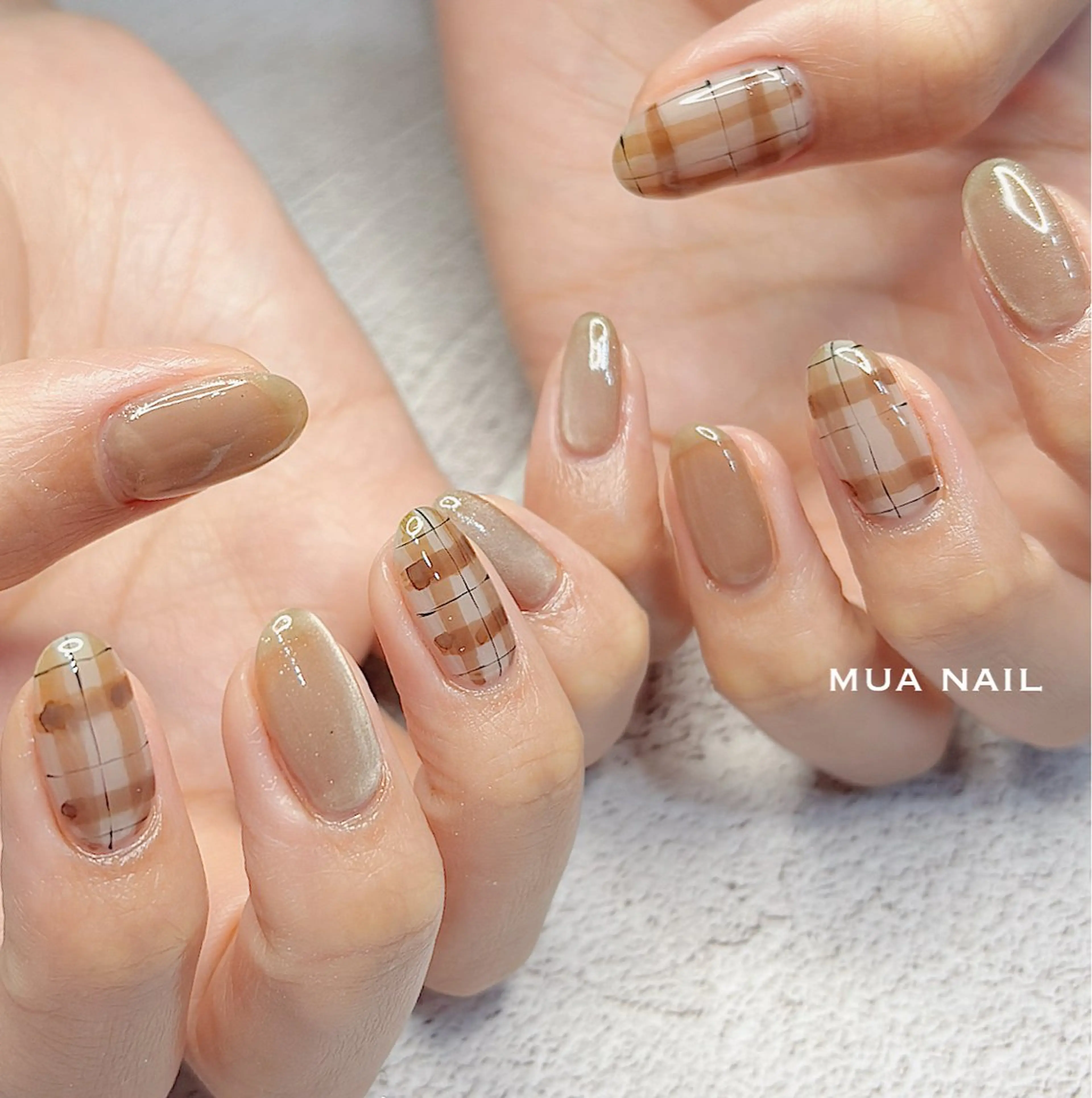ネイル マグネットネイル その他(ネイル) mua nail mikiのネイルデザイン