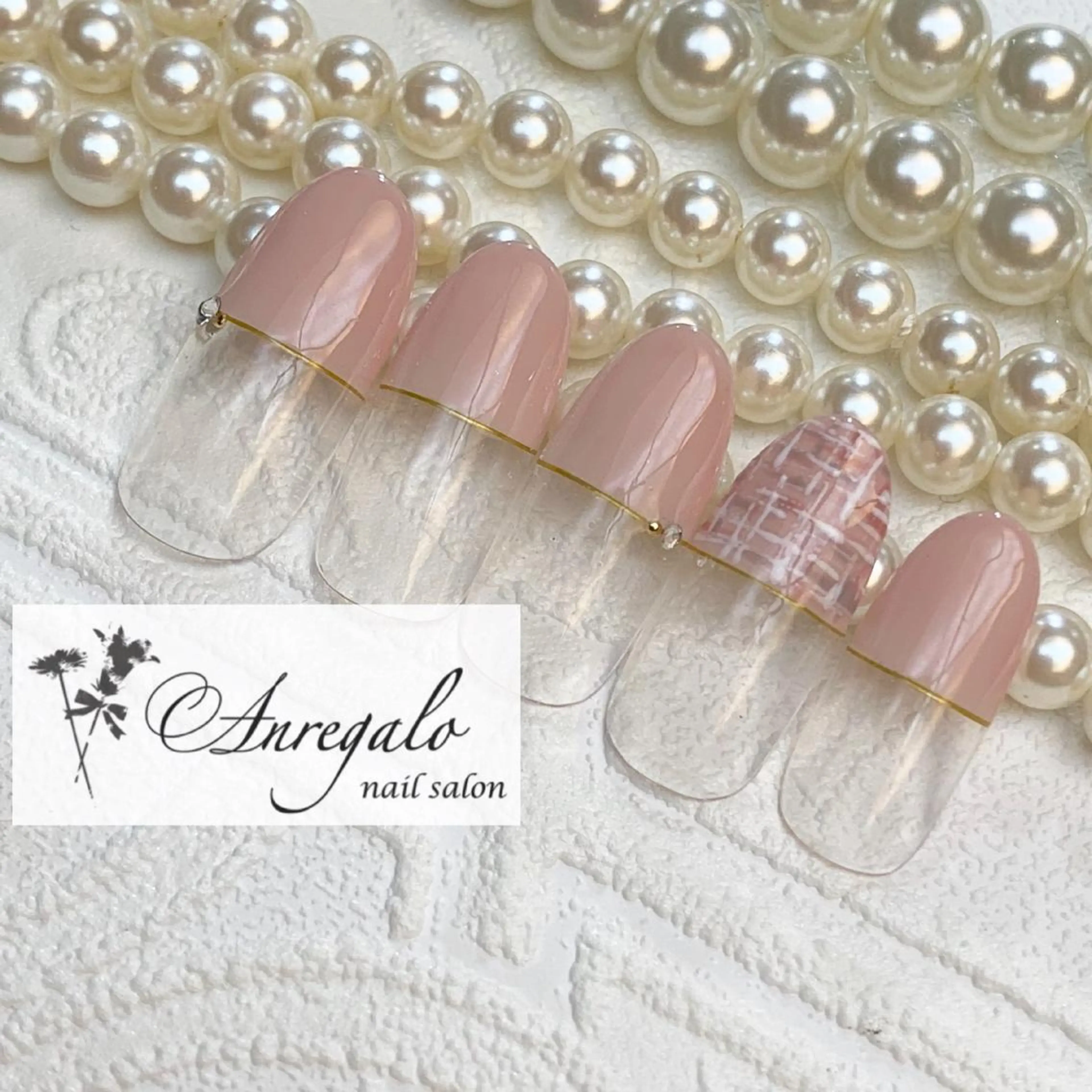 ネイル オフィスネイル nail salon Anregalo《アンレガロ》所属・橋本 麻未のネイルデザイン